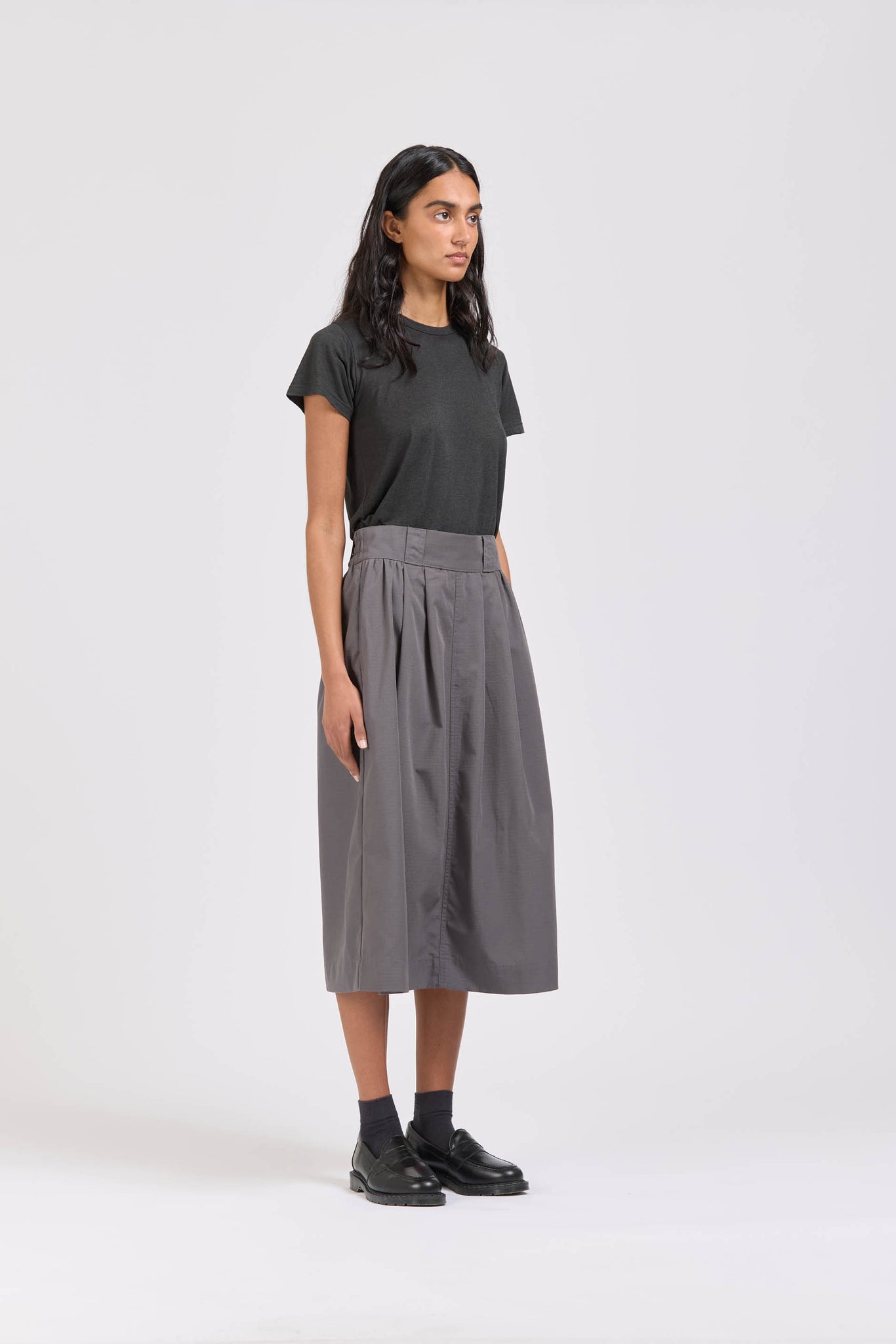 Monday Skirt, Ripstop, Grey