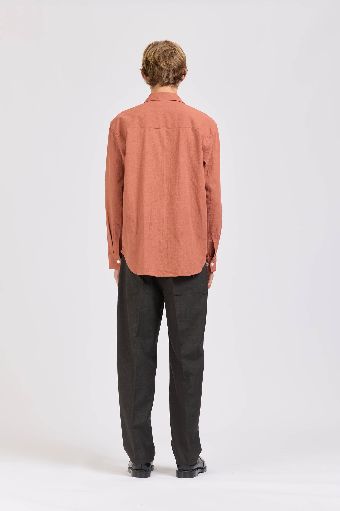 Curve Shirt, Hachiko, Brick