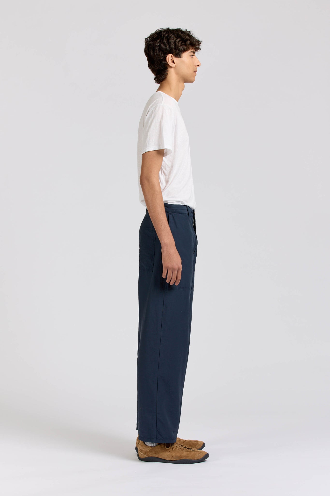 Wide Pant, Ripstop, Midnight