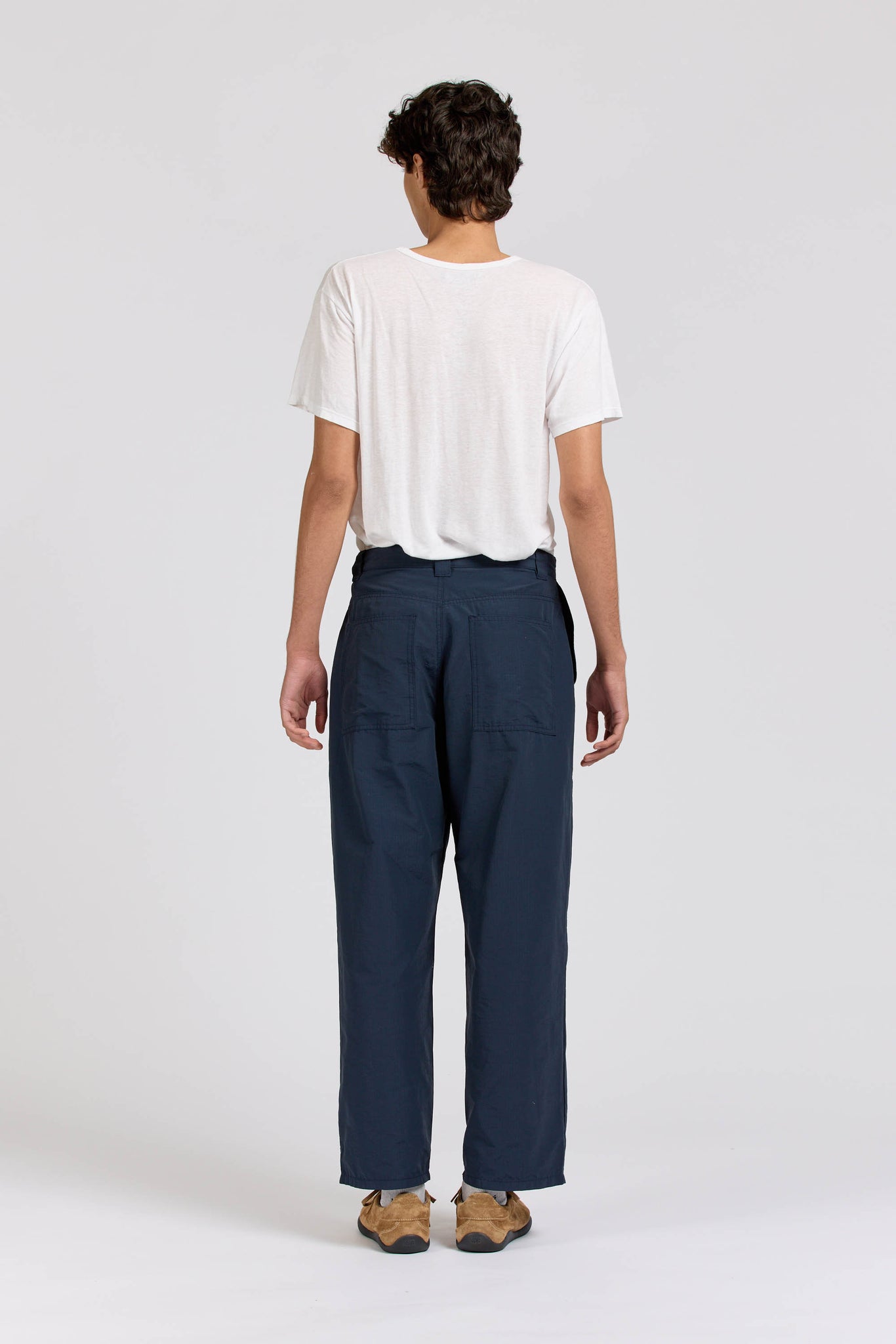 Wide Pant, Ripstop, Midnight