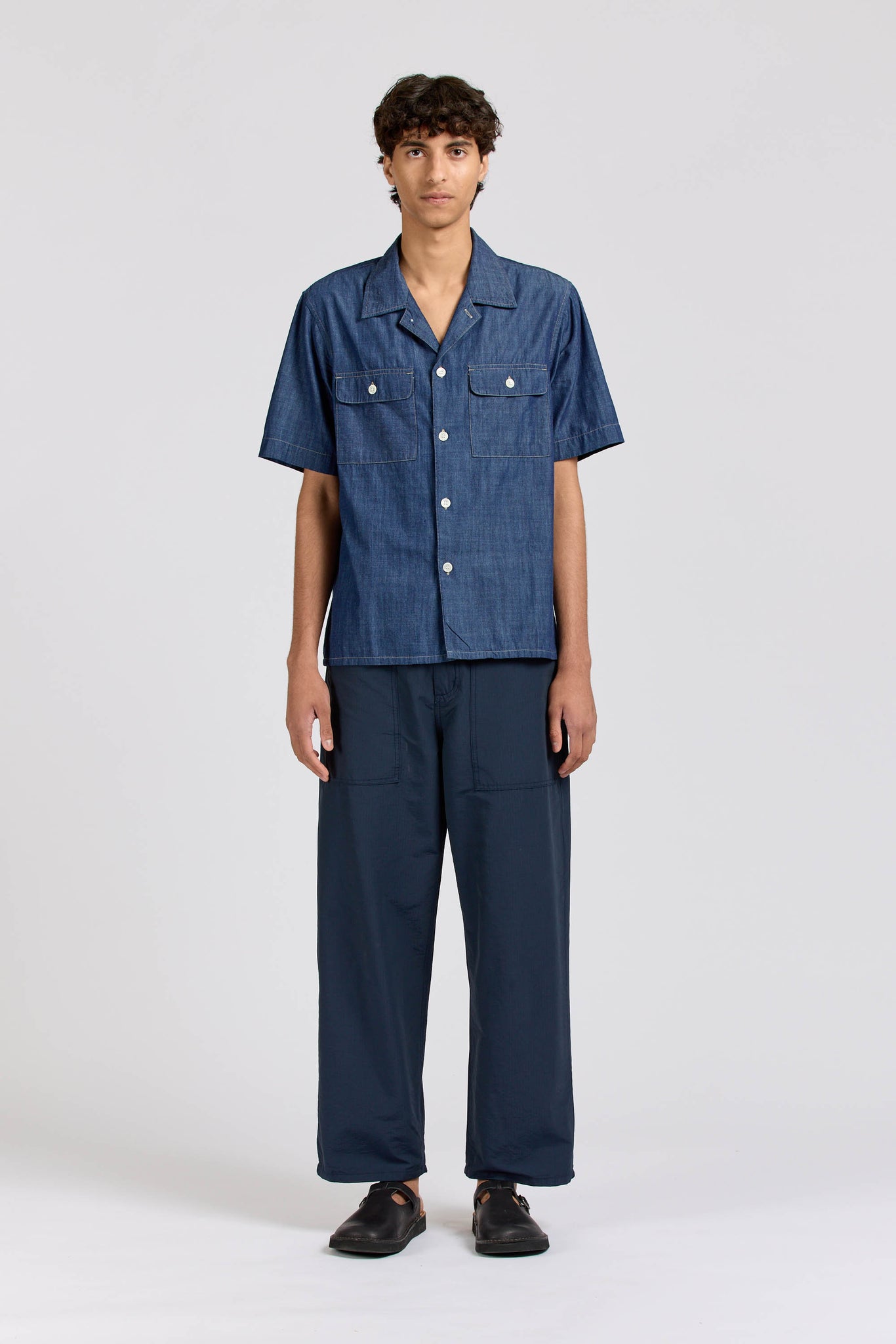 Midwest Short Sleeve, Chambray