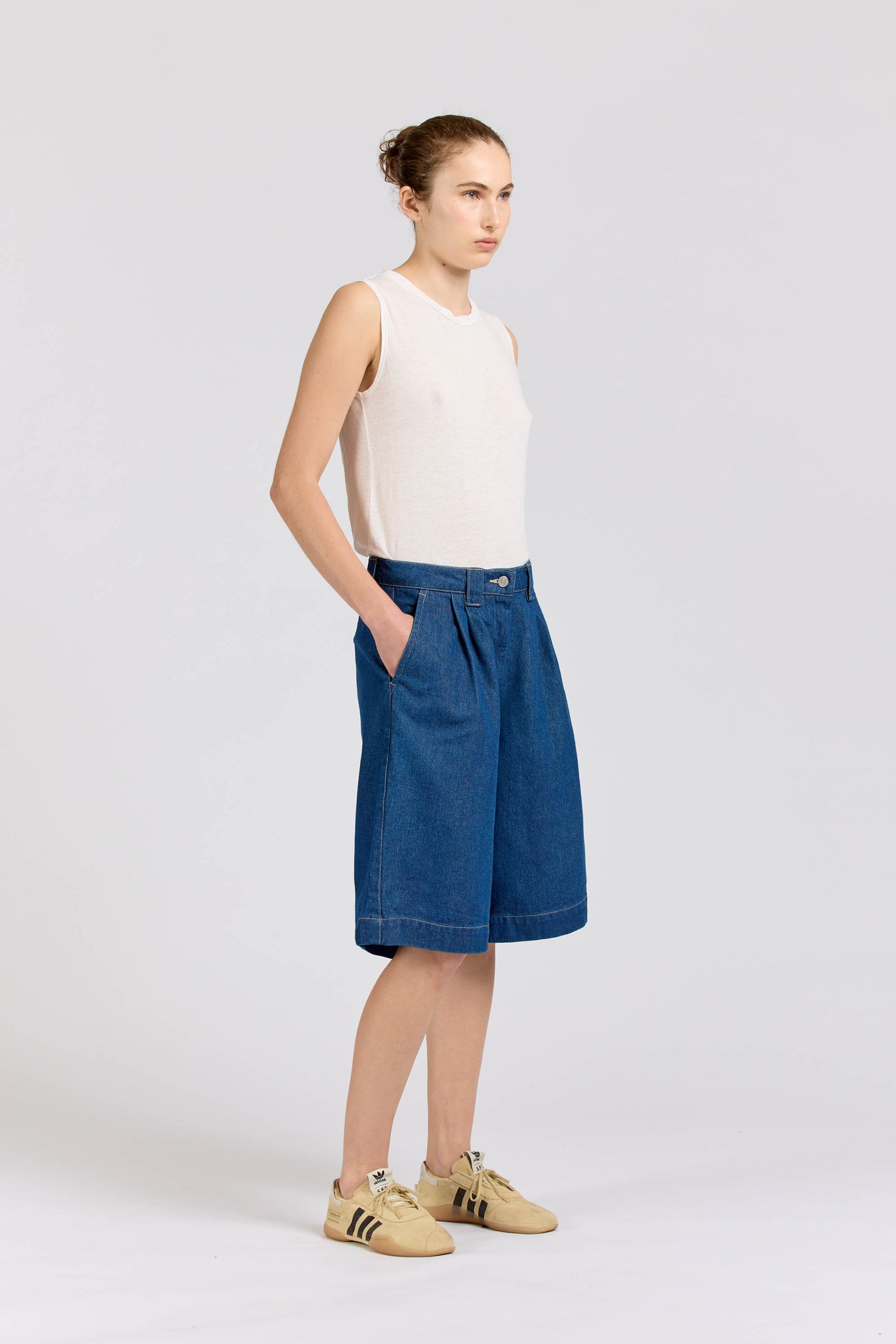 Port Short, Denim Indigo