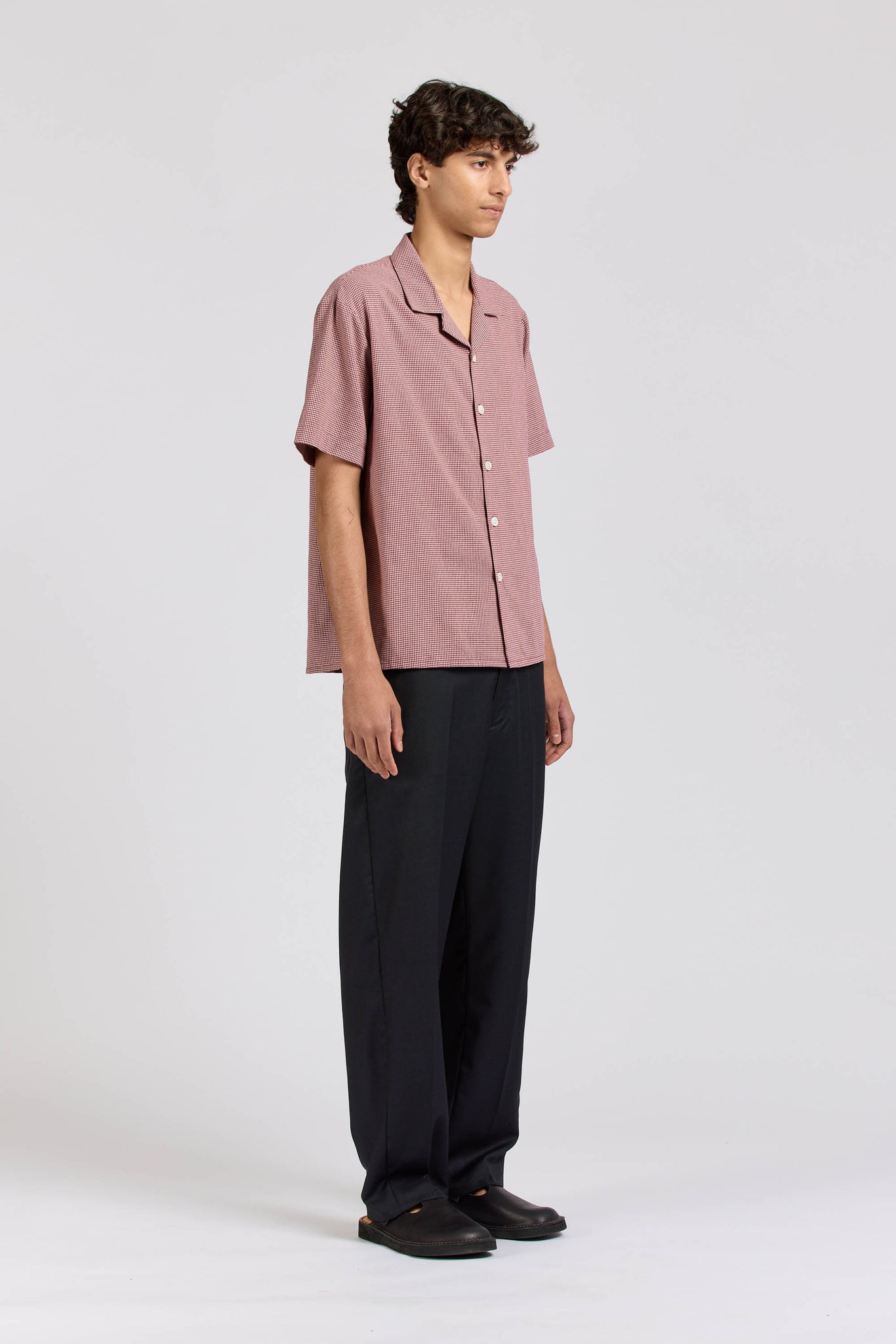 Numan Shirt, Puppy Tooth, Ruby