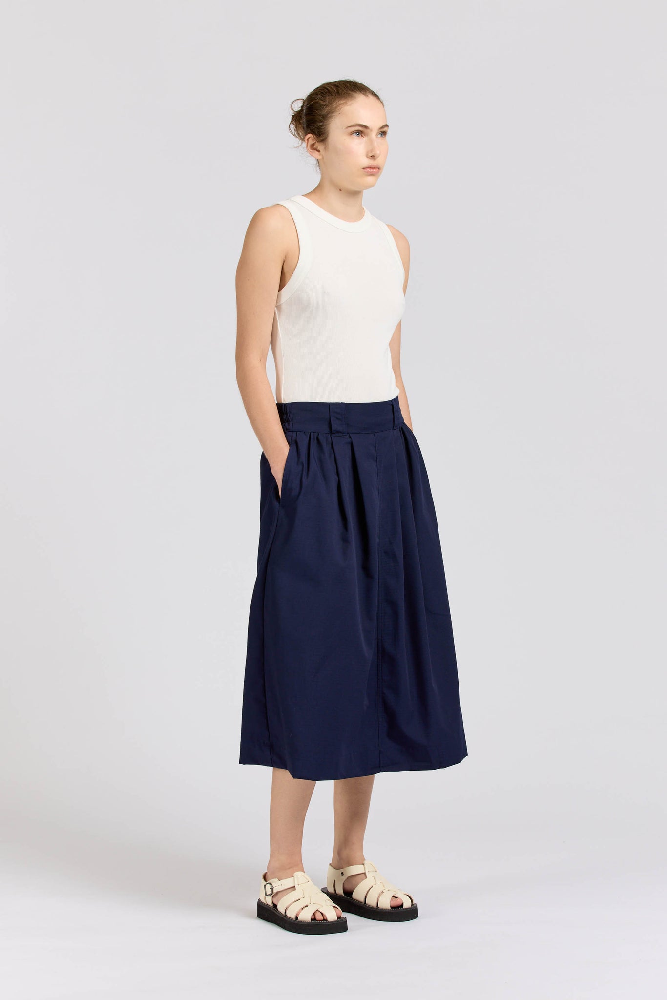 Monday Skirt, Ripstop, Navy