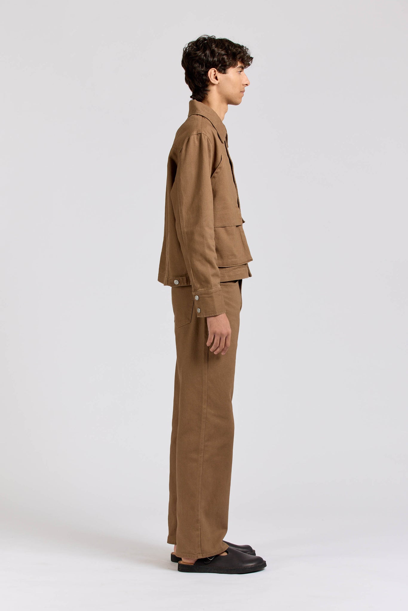 Yard Jacket, Heavy Twill, Coffee