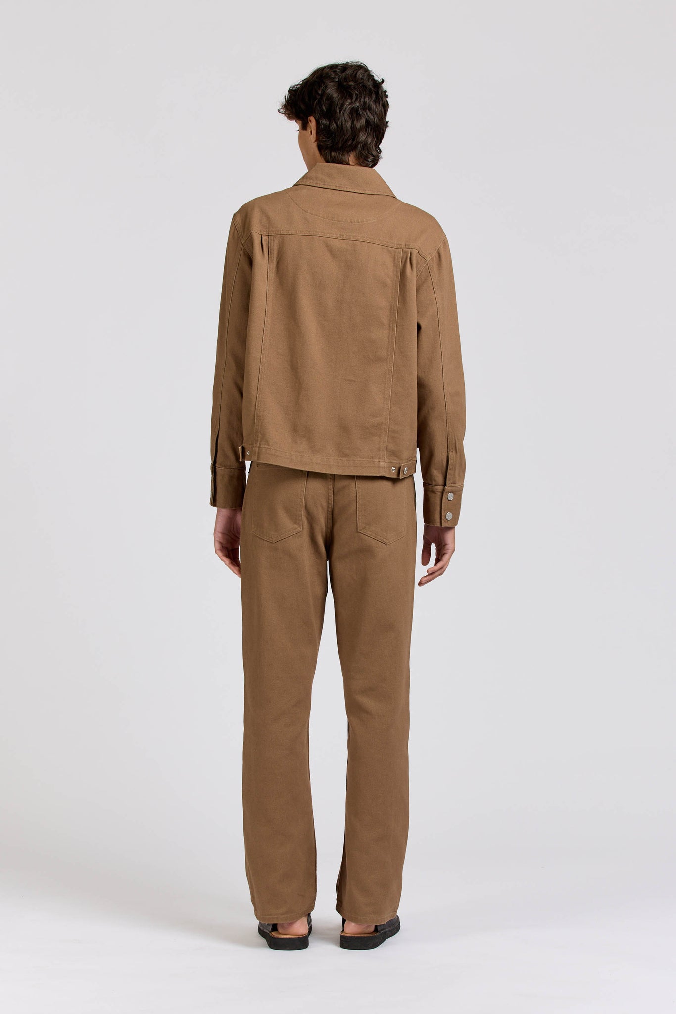 Yard Jacket, Heavy Twill, Coffee