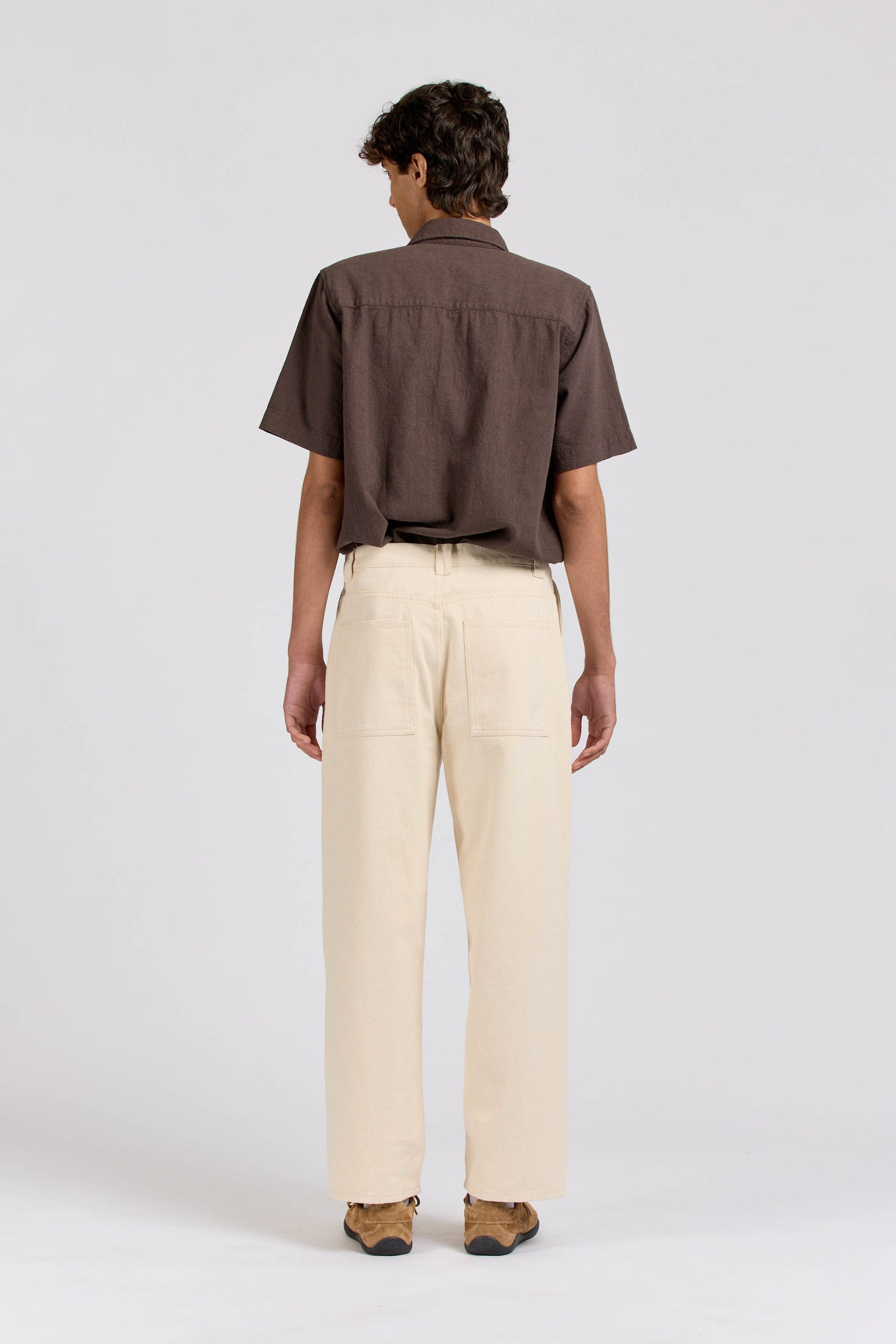 Wide Pant, Heavy Twill, Natural