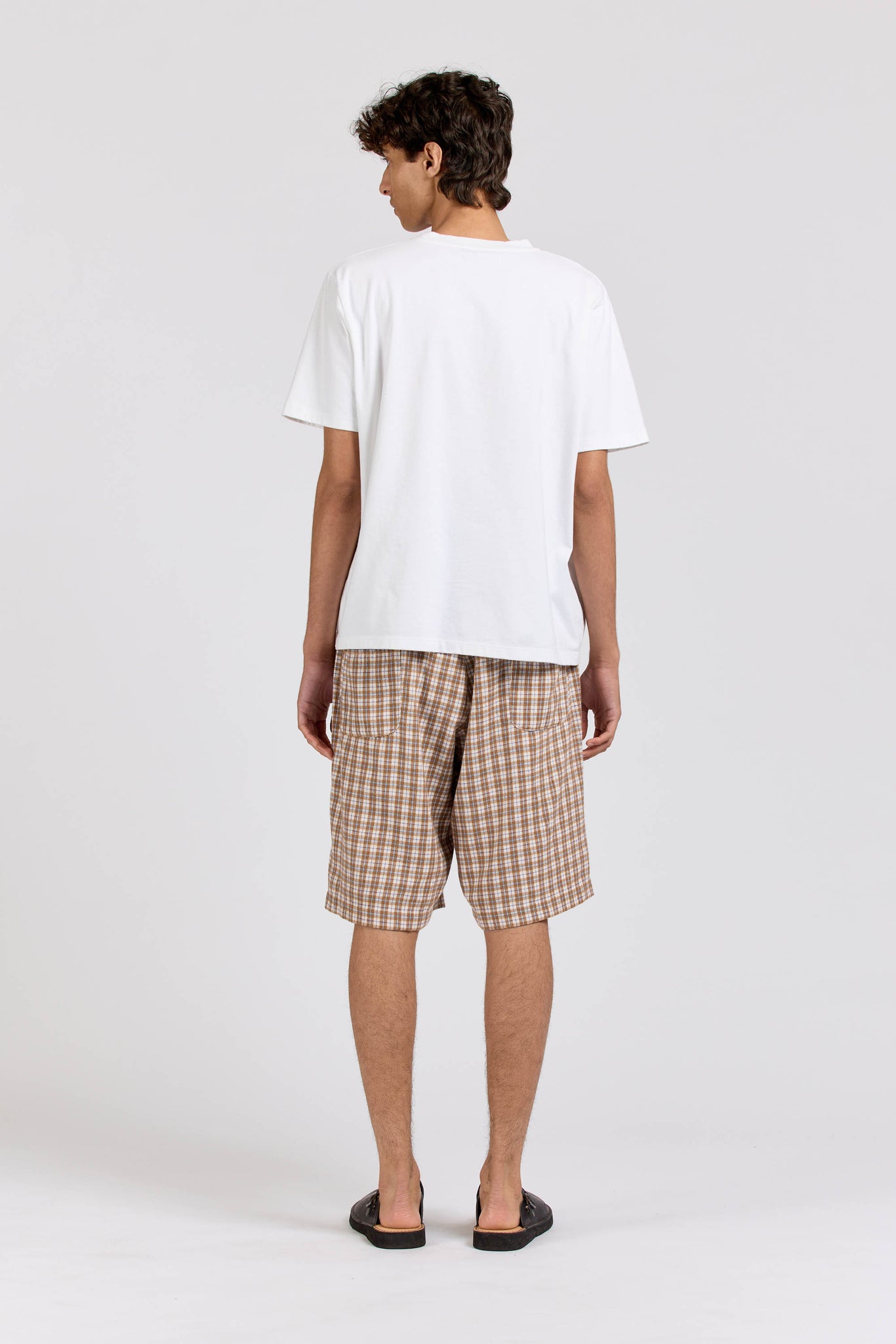 Handsom Frame Tee, Espresso Print