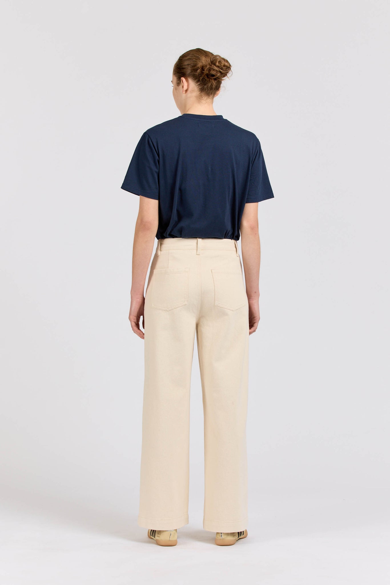 Women's Wide Leg Jean, Natural