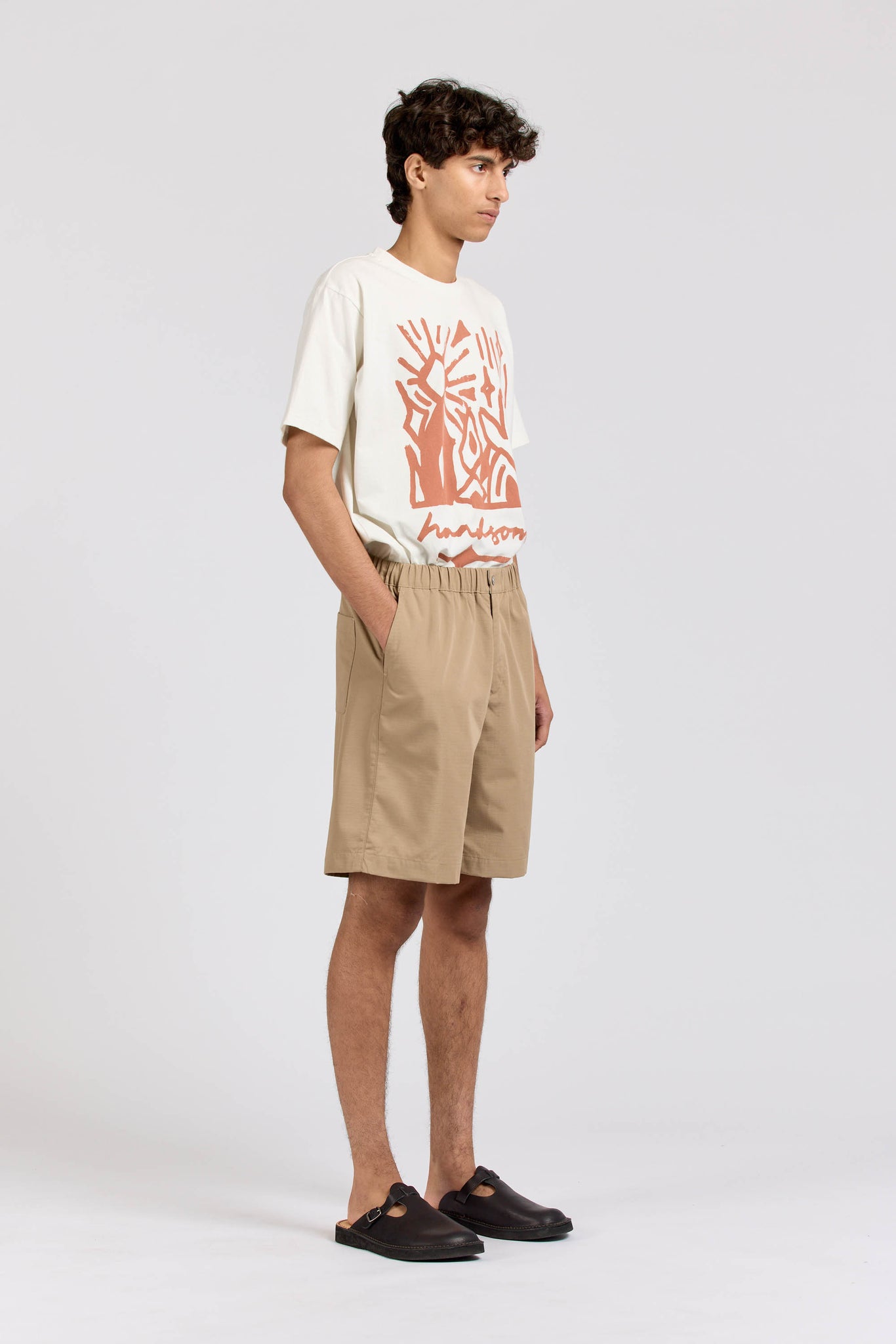 Circuit Shorts, Ripstop, Beige