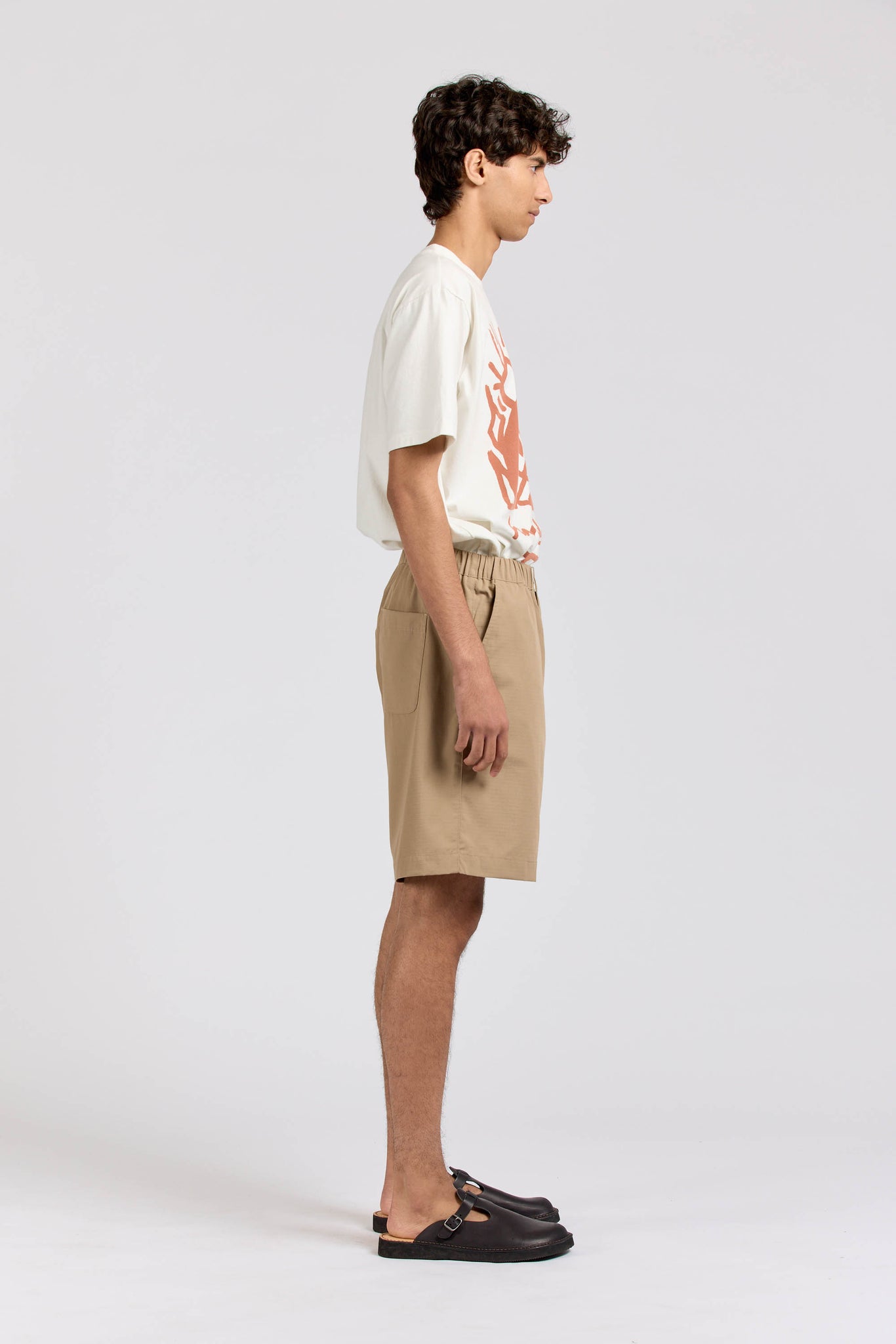 Circuit Shorts, Ripstop, Beige