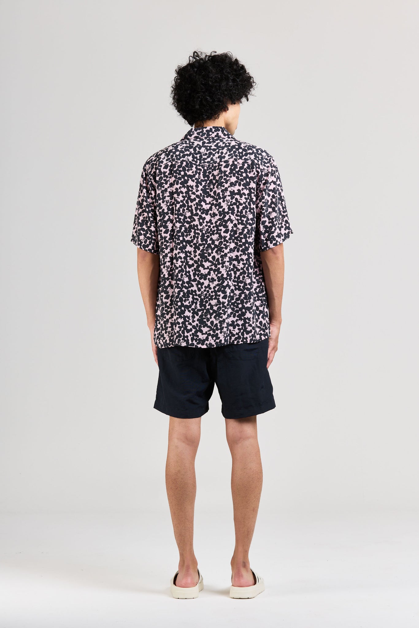 Silk Mid West Short Sleeve, Flower Print, Lotus