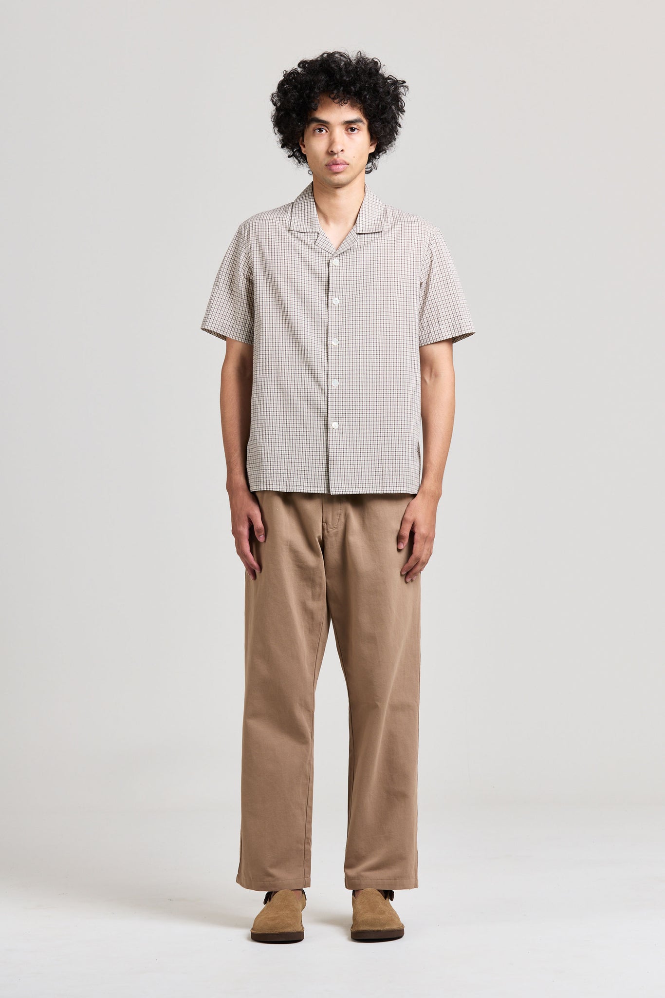 Numan Shirt, Rayon Check