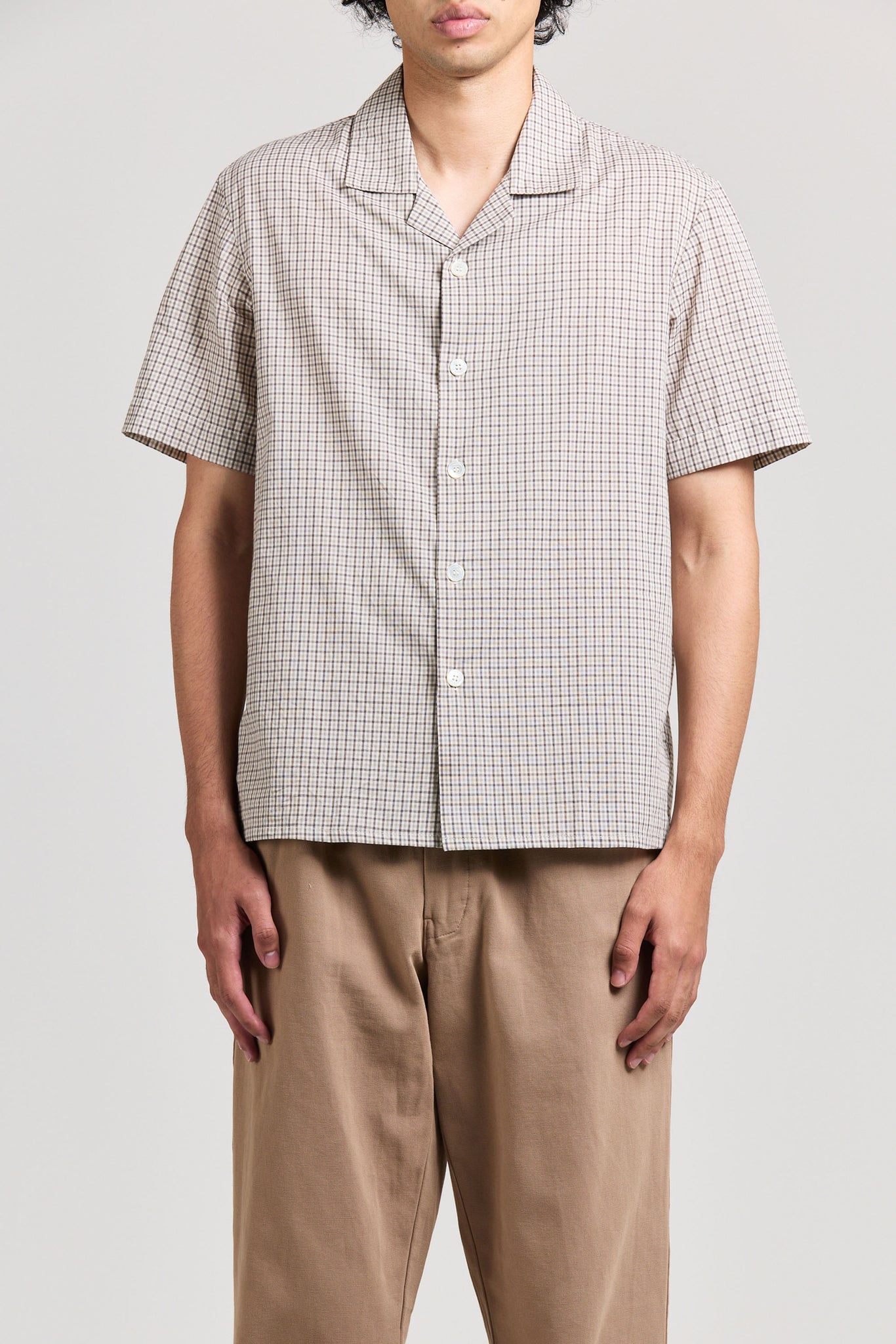 Numan Shirt, Rayon Check