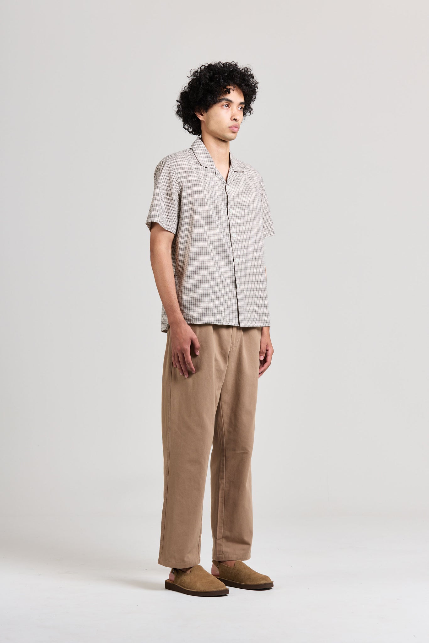 Numan Shirt, Rayon Check