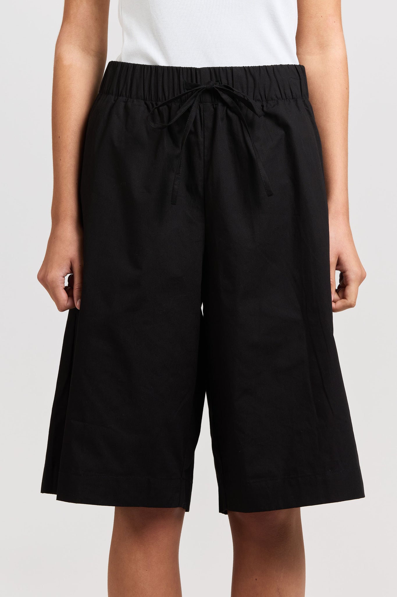 Long Soda Short, Poplin, Black