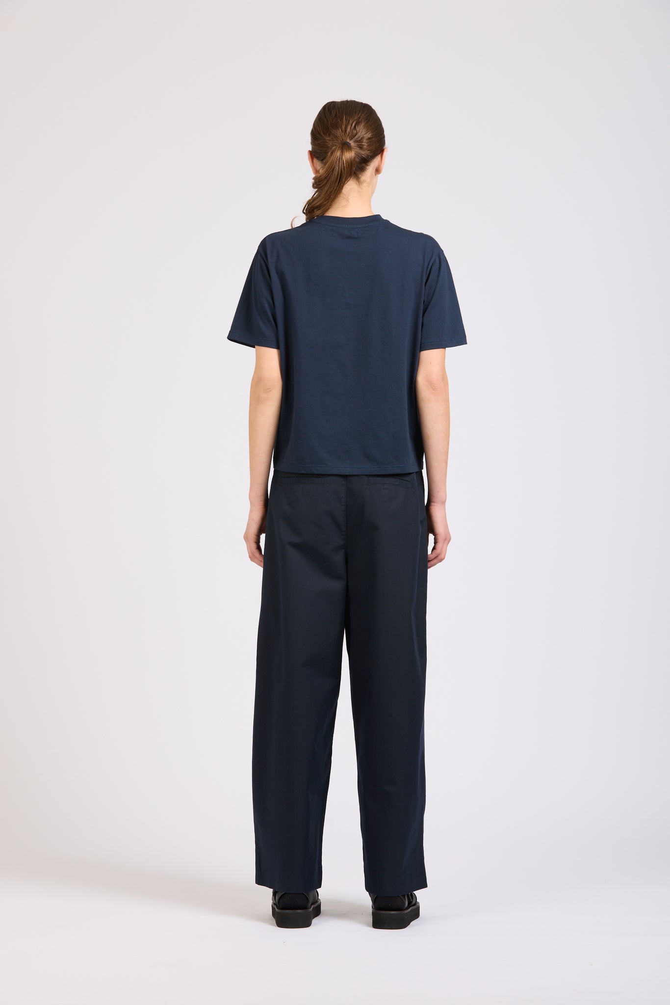 Box Tee, Navy