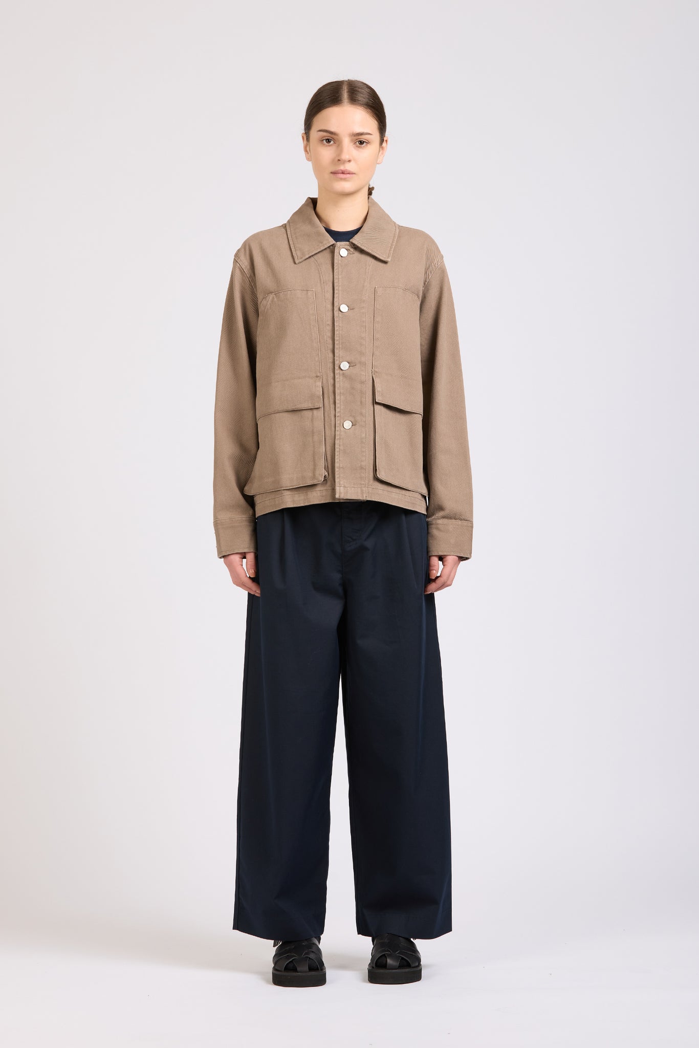 Yard Jacket, Heavy Twill, Mushroom