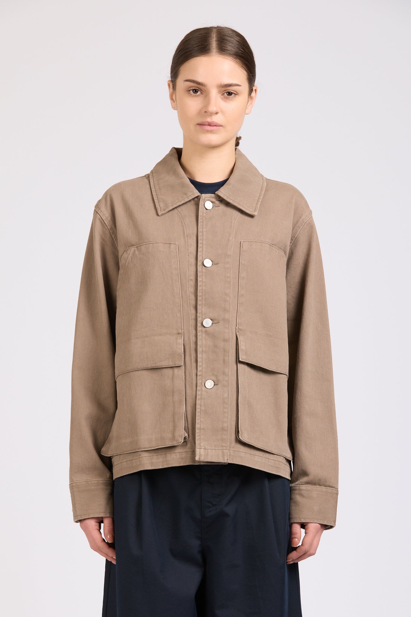 Yard Jacket, Heavy Twill, Mushroom