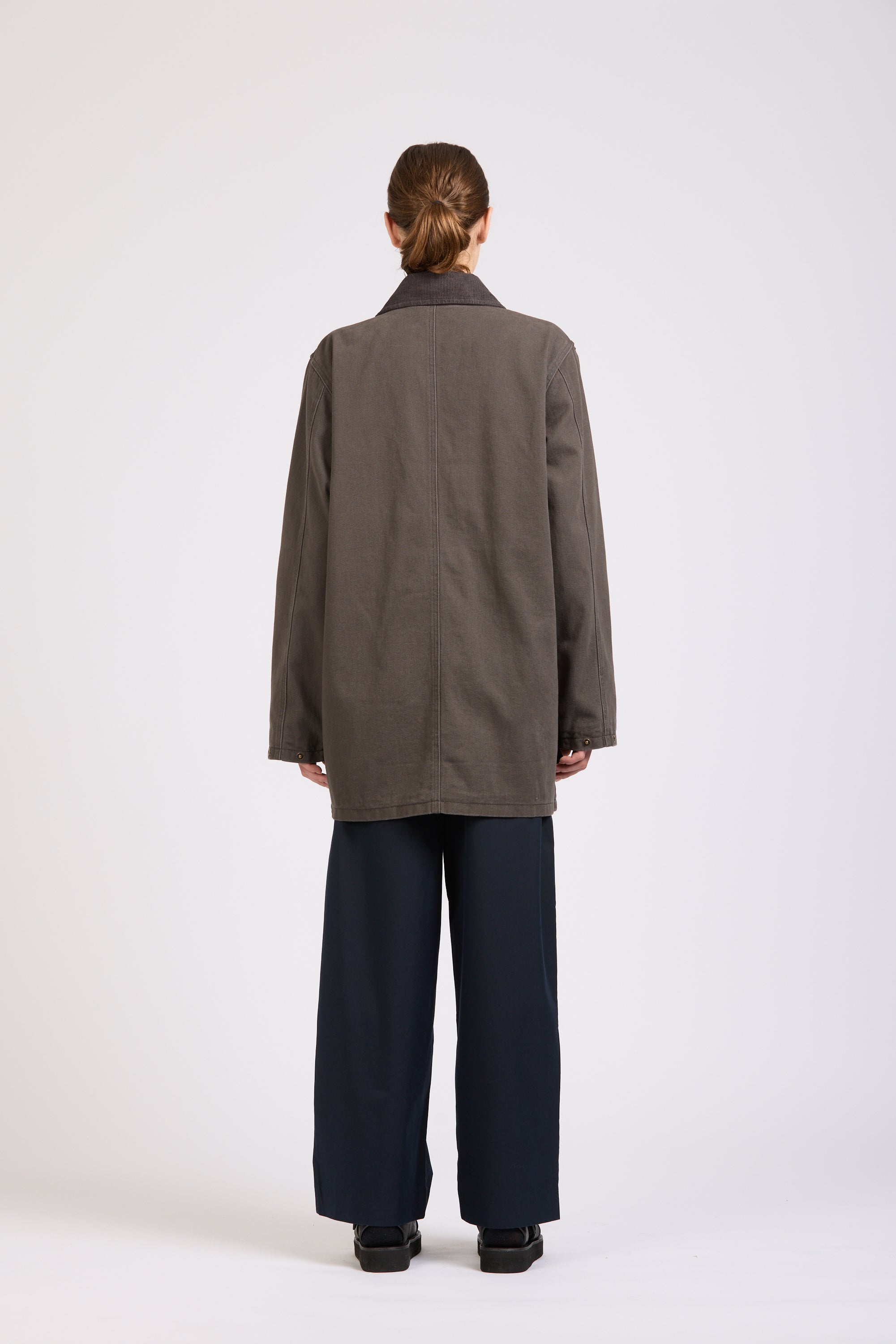 Poacher's Jacket, Heavy Twill, Asphalt – Handsom