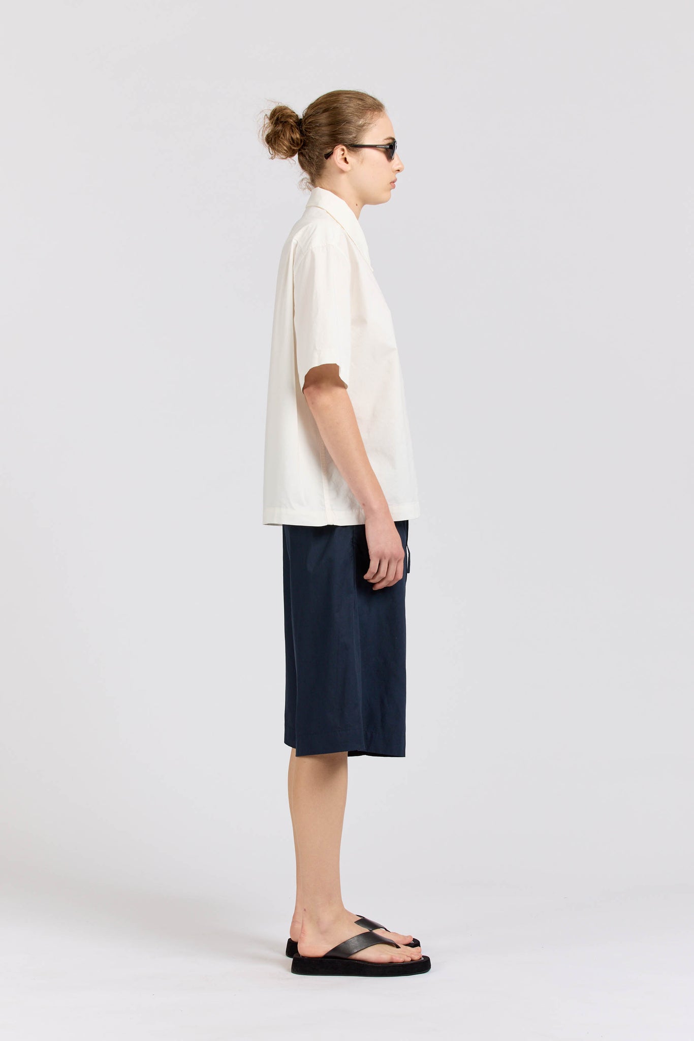 Maxi Shirt Short Sleeve, Off White