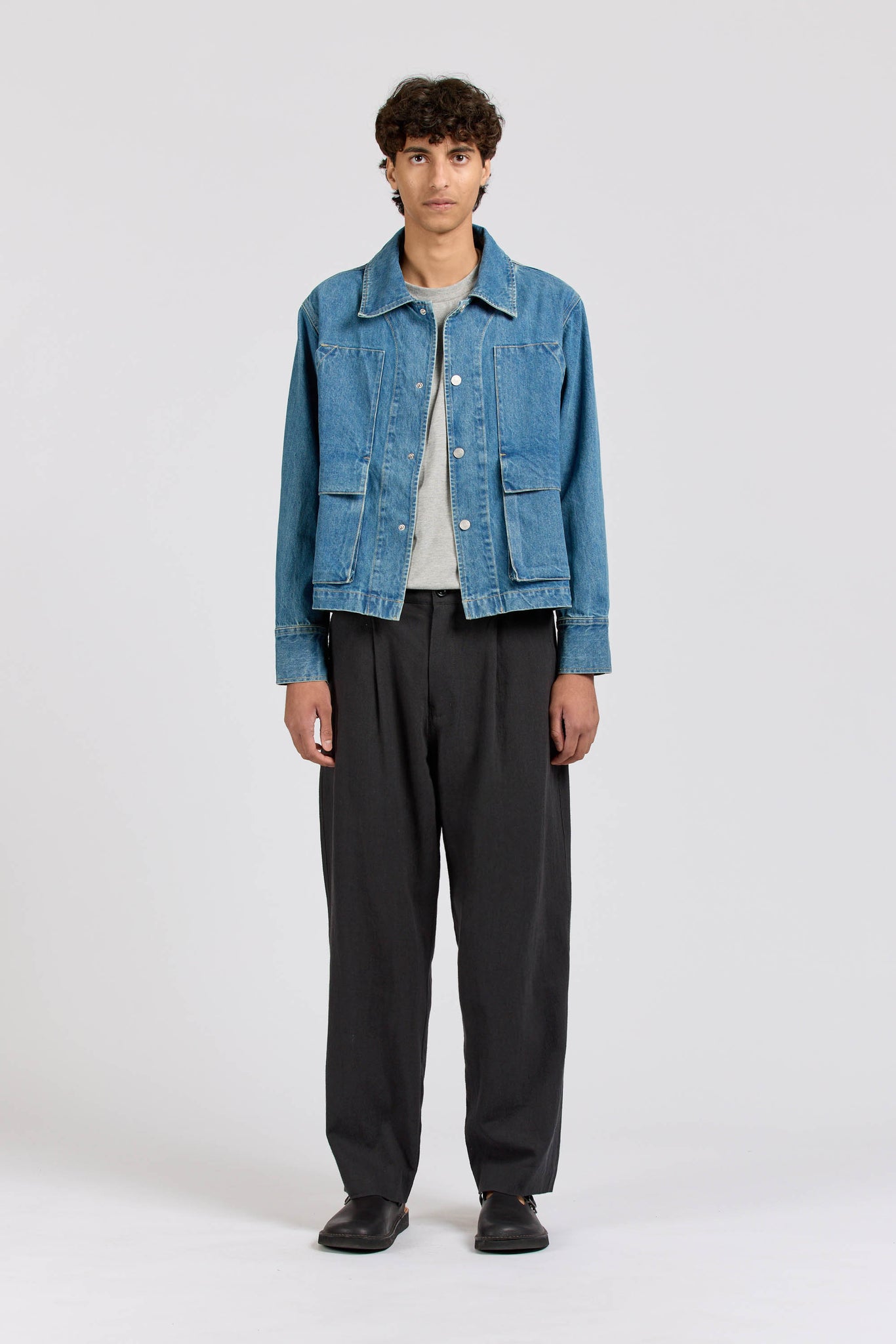 Yard Jacket, Selvedge Denim, Washed