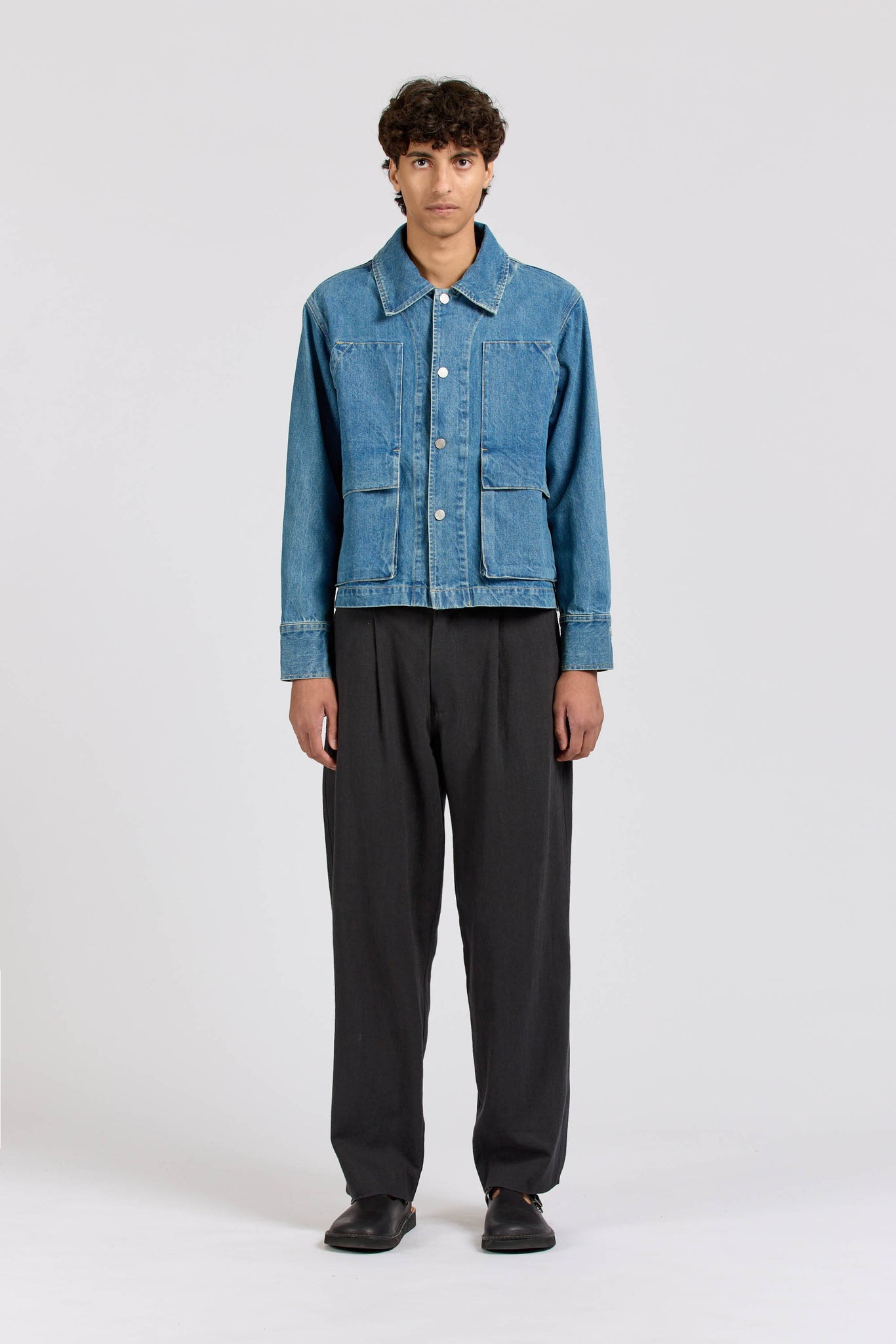 Yard Jacket, Selvedge Denim, Washed