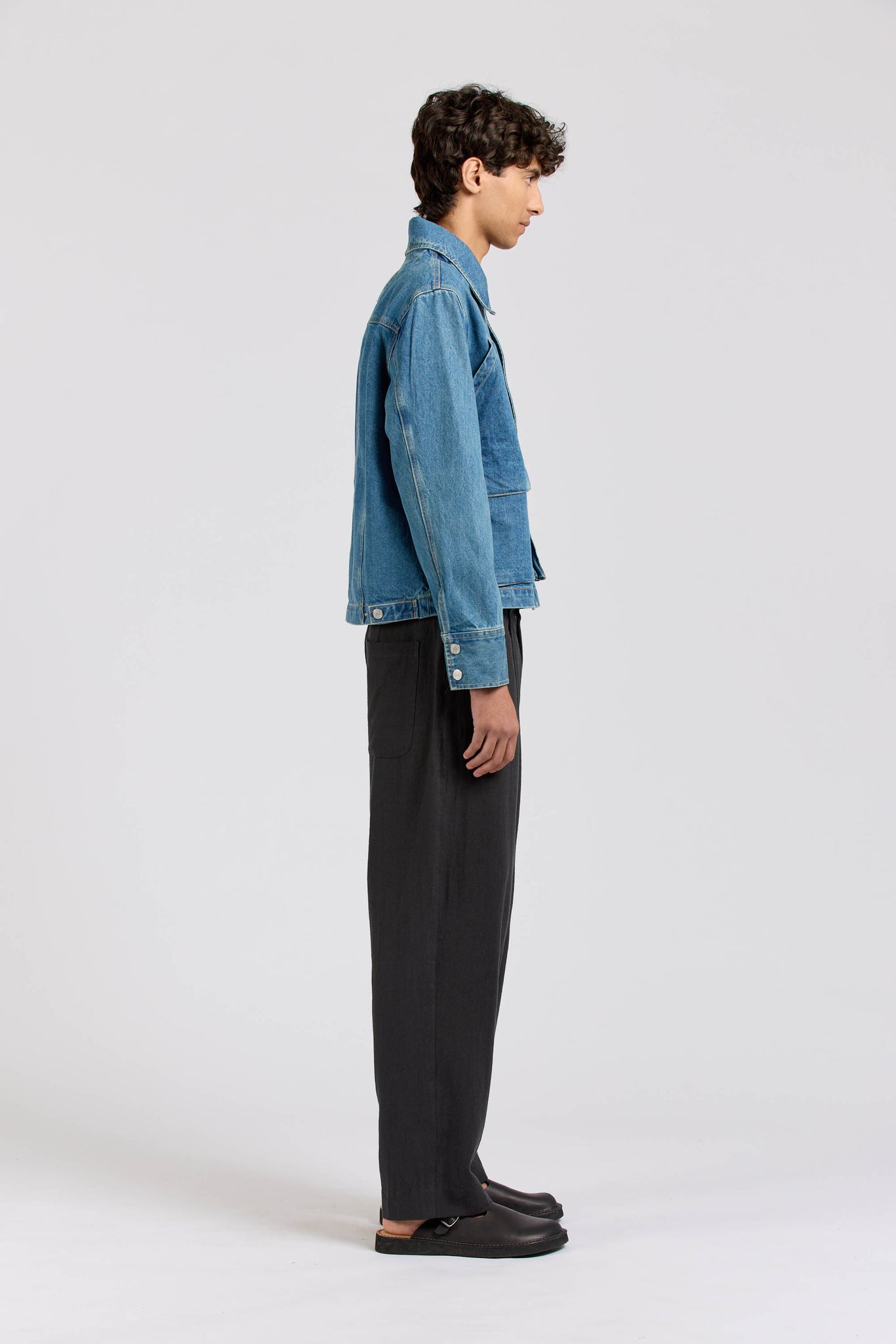 Yard Jacket, Selvedge Denim, Washed