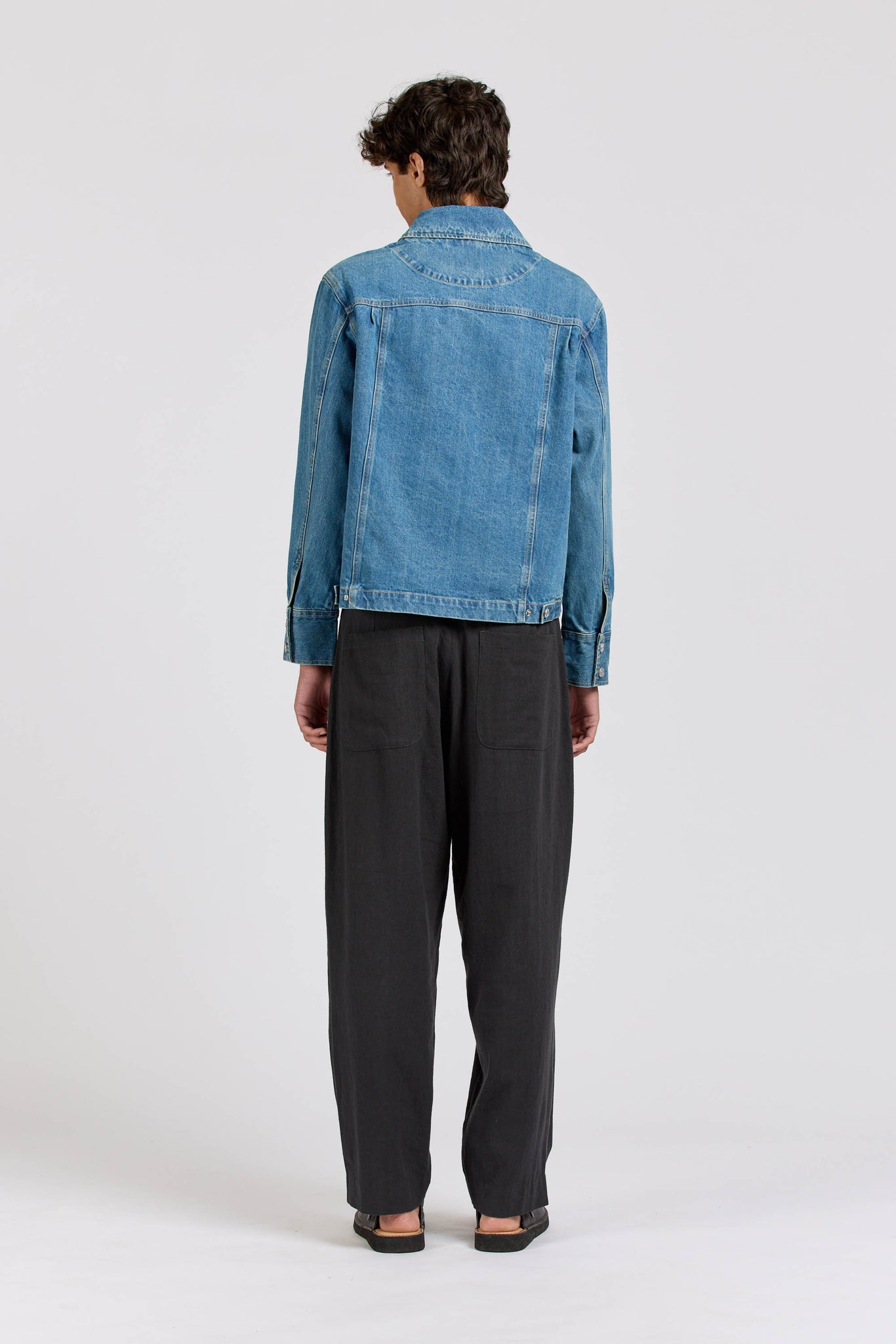 Yard Jacket, Selvedge Denim, Washed