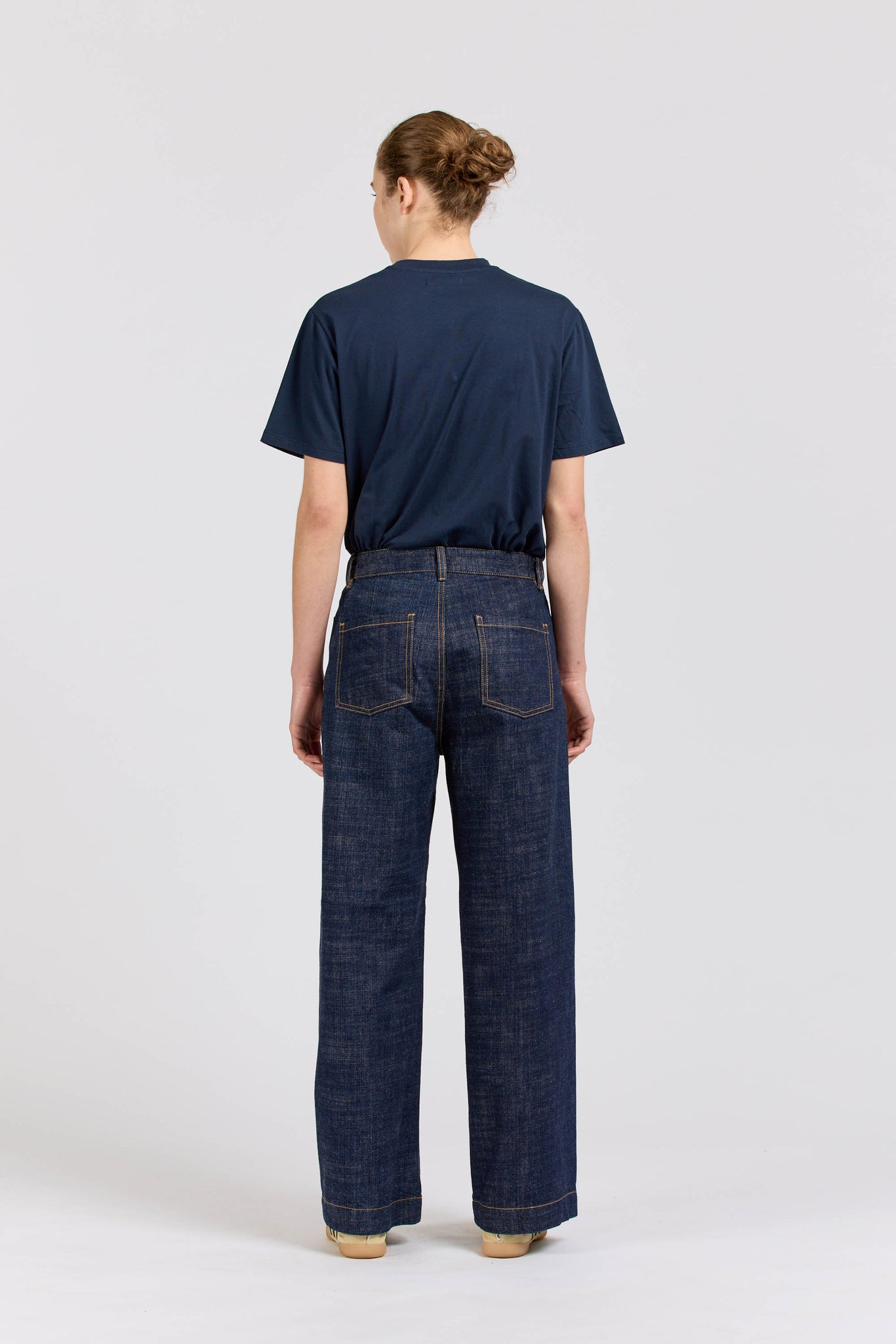 Women's Wide Selvedge Jean, Indigo