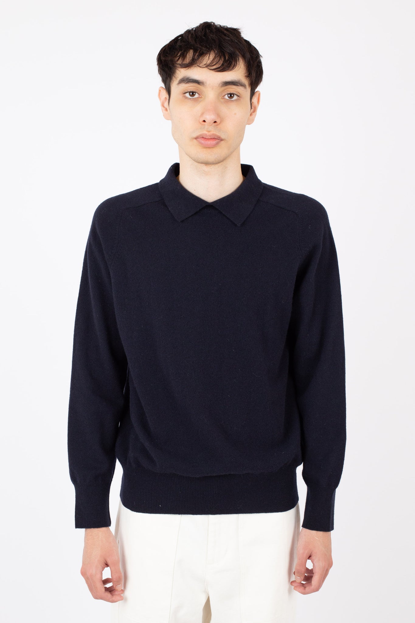Collared Crew Knit