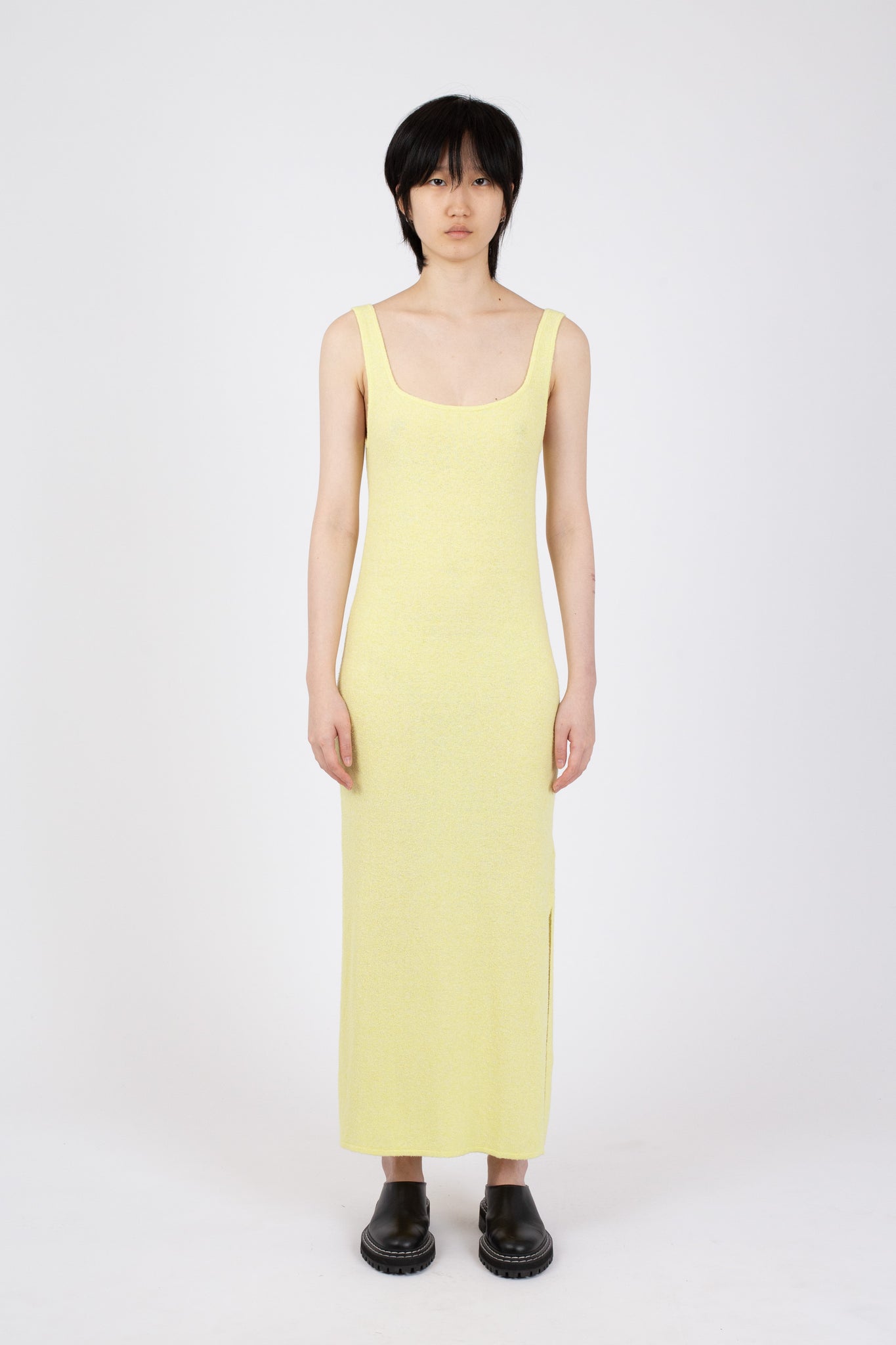 Tank Knit Dress, Lemonade