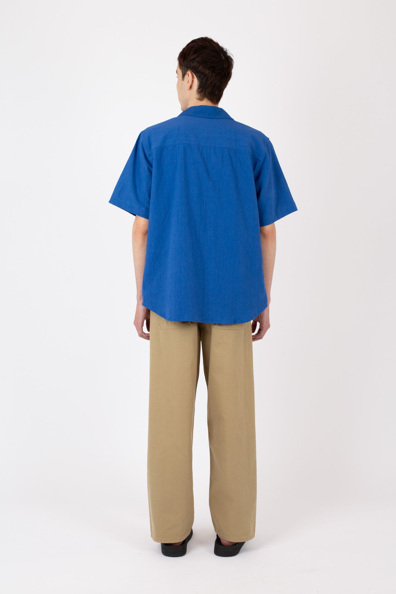 Curve Shirt SS, Hachiko, Cobalt