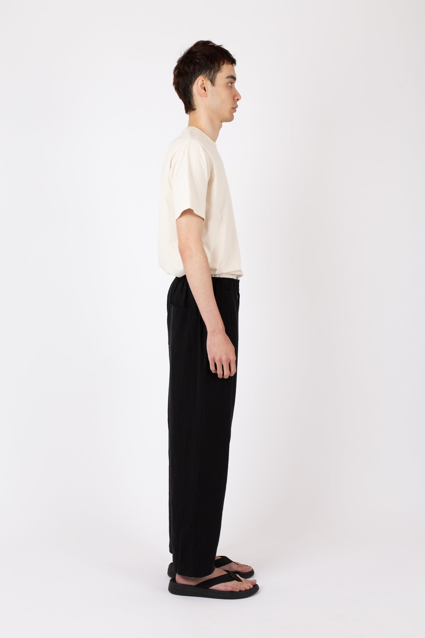 Relaxed Pant, Hachiko, Black