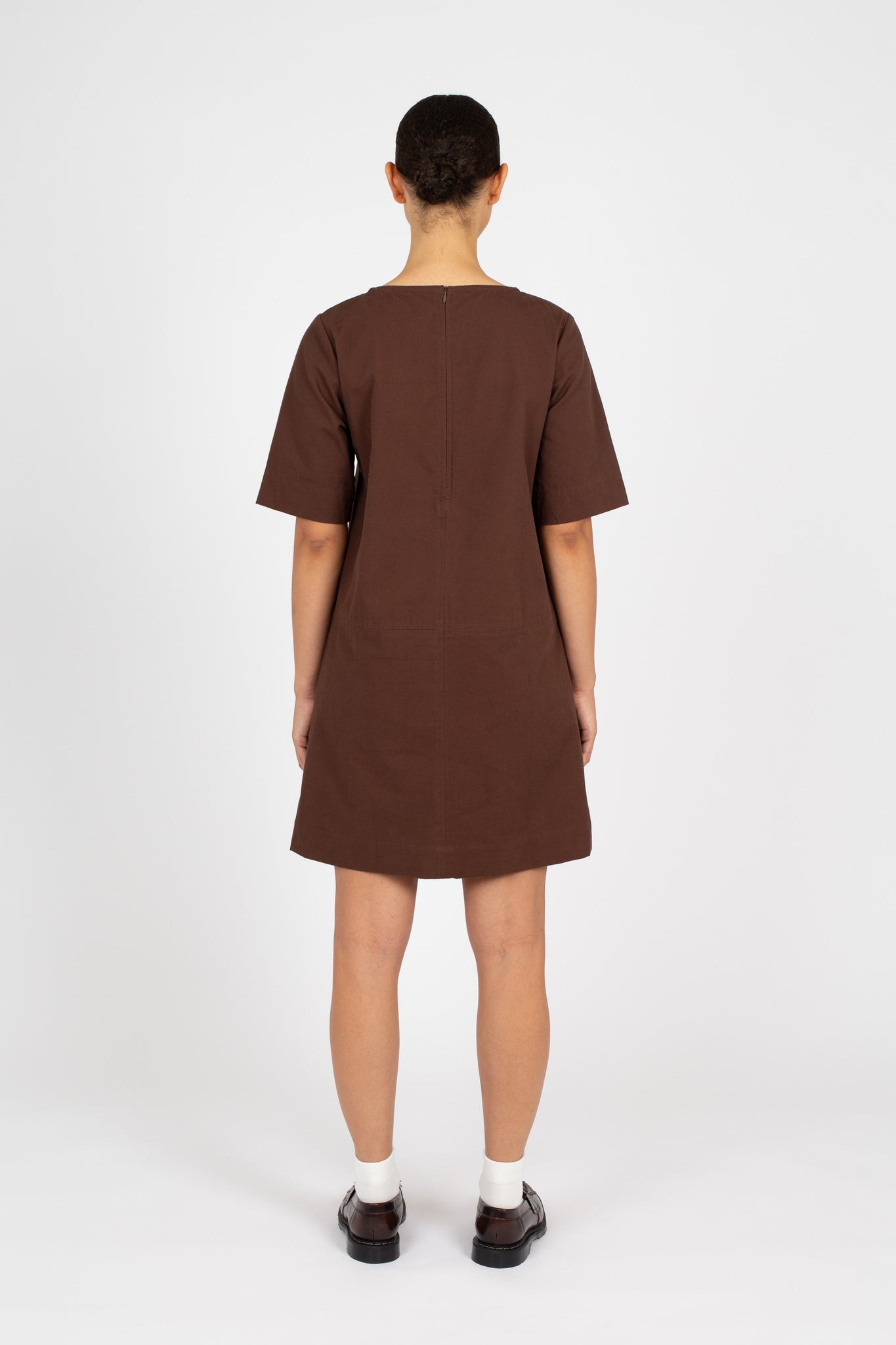 Utility Dress, Espresso