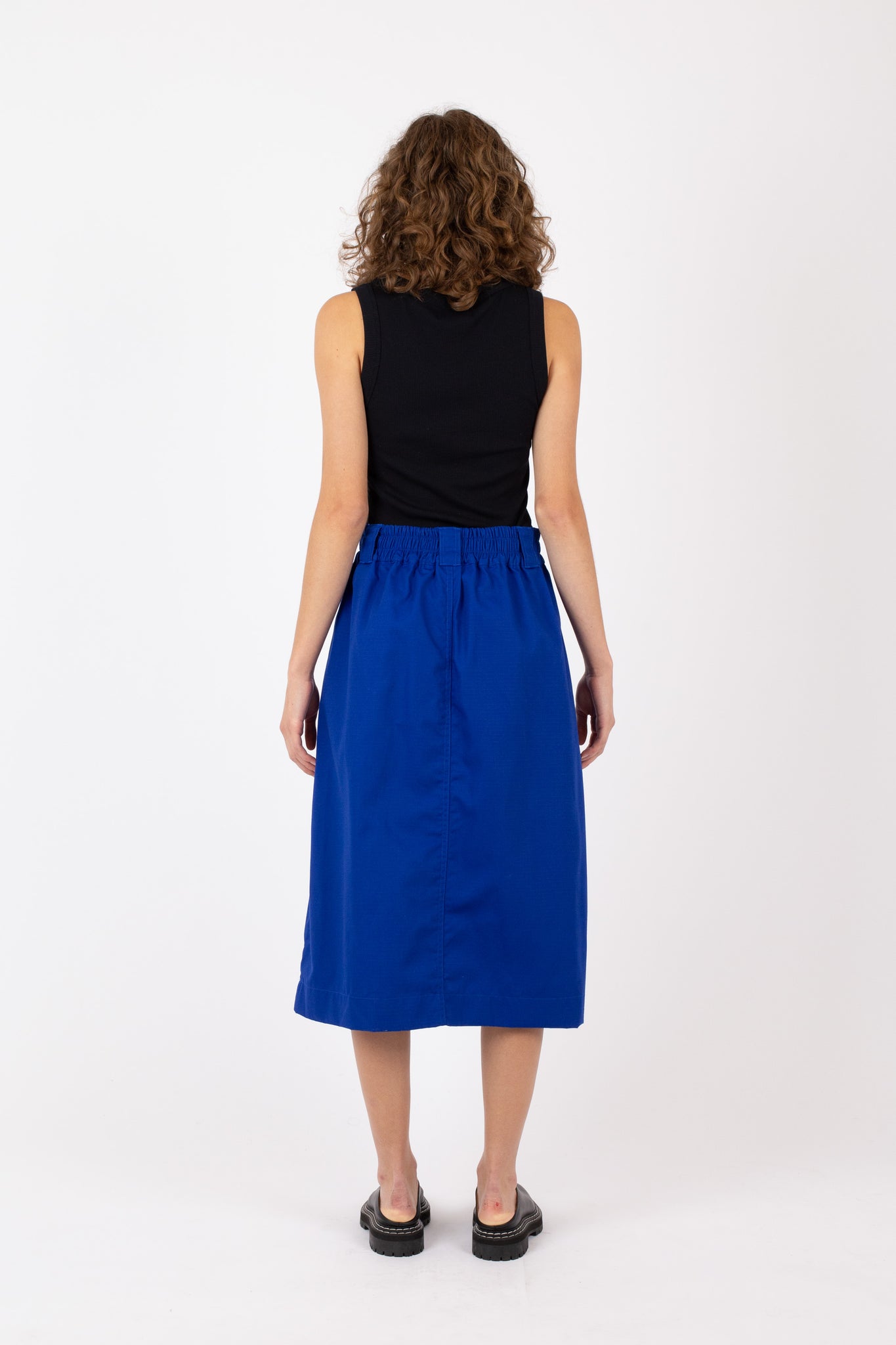 Monday Skirt, Ripstop, Cobalt