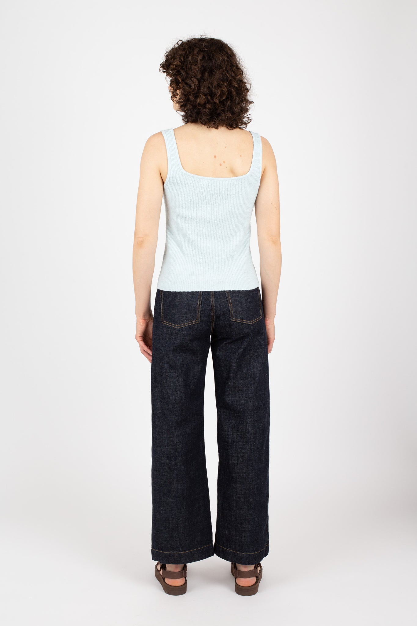 Tank Rib Top, Icicle