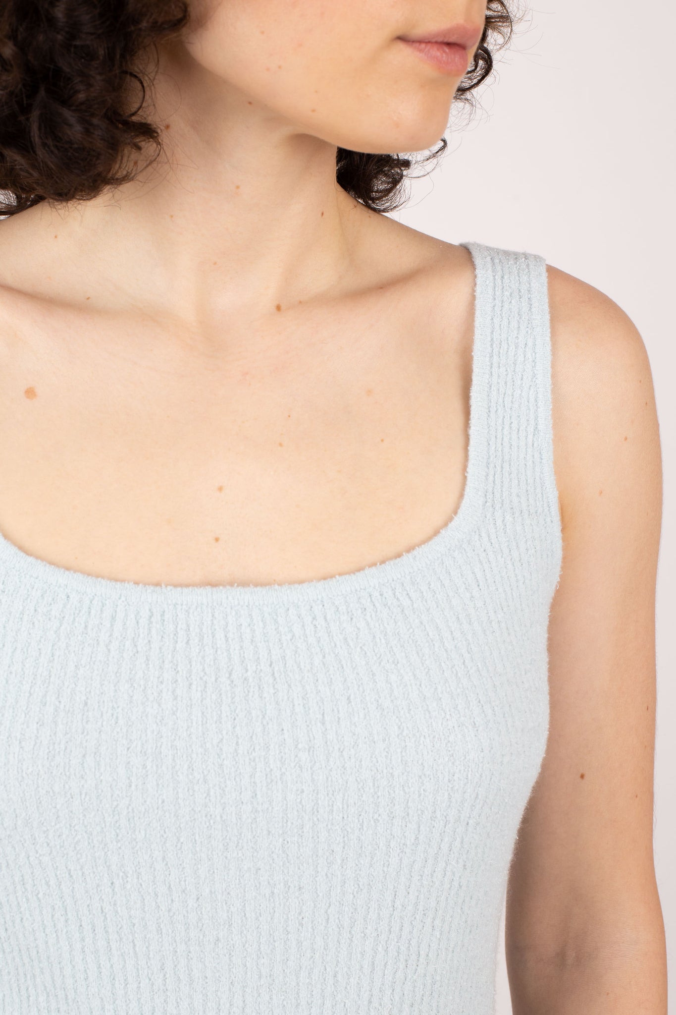 Tank Rib Top, Icicle