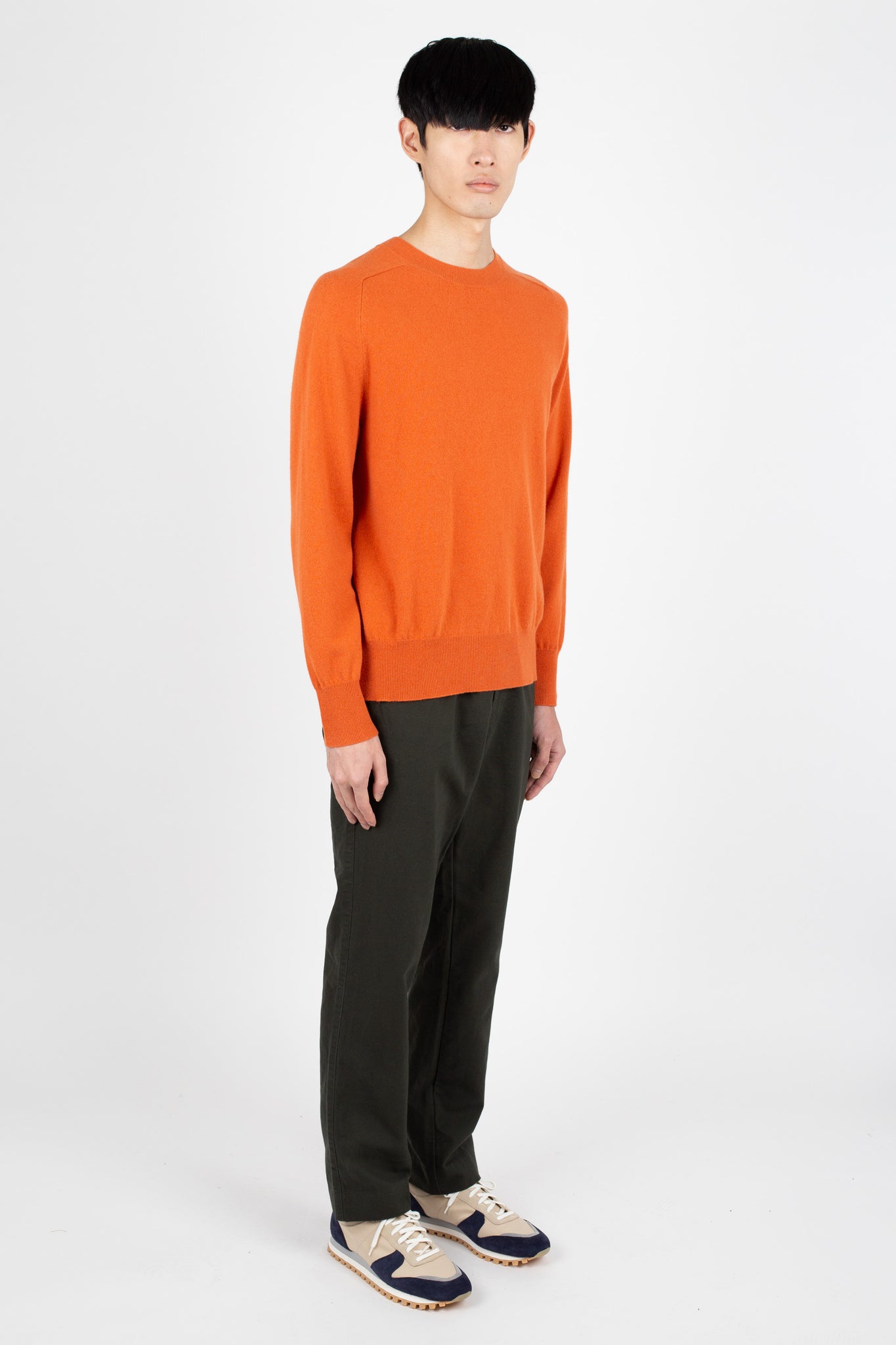 Merino Saddle Neck, Tangerine