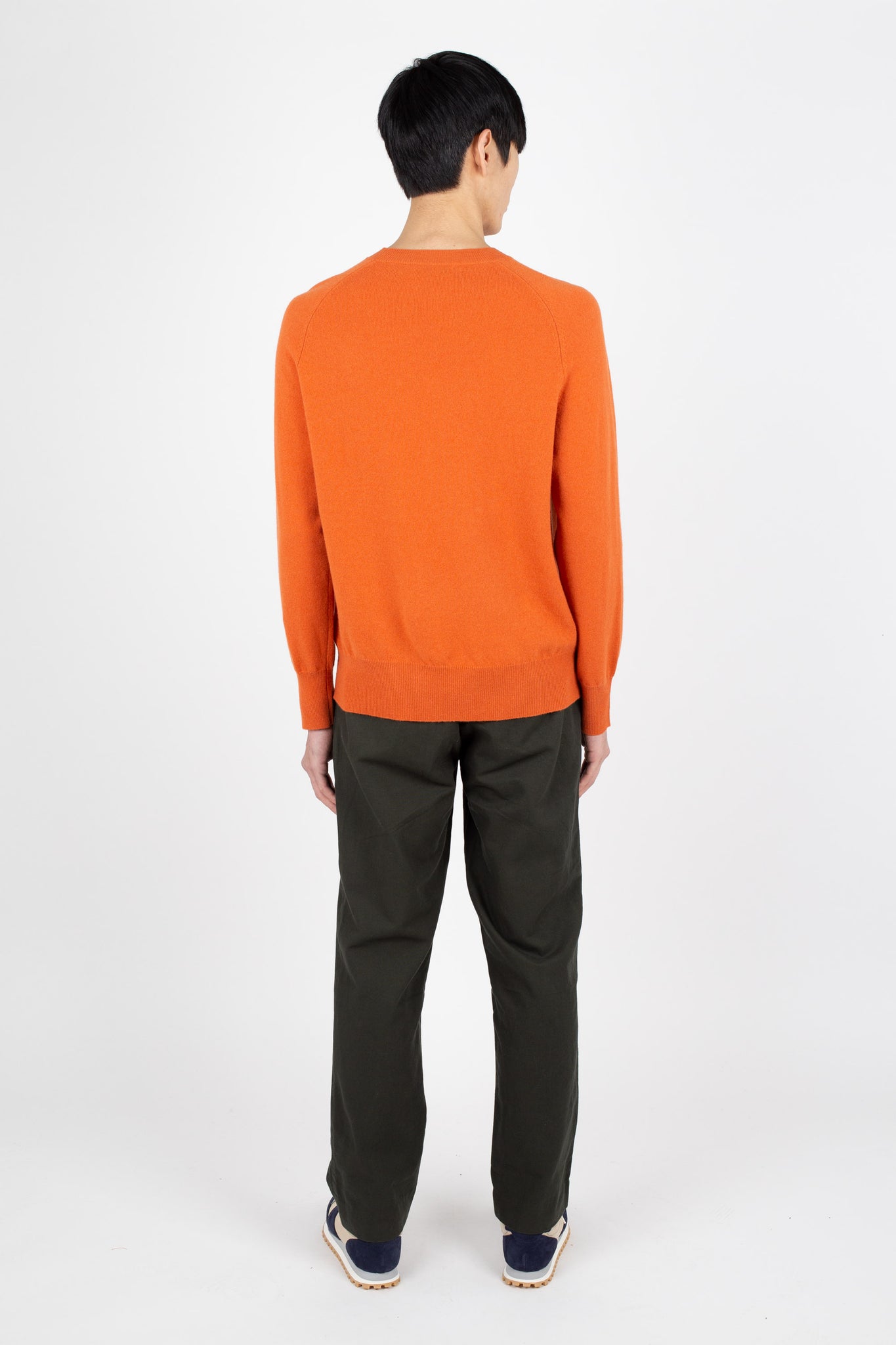 Merino Saddle Neck, Tangerine