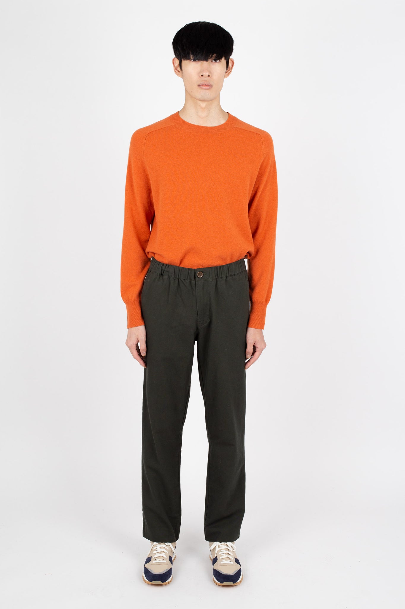 Merino Saddle Neck, Tangerine