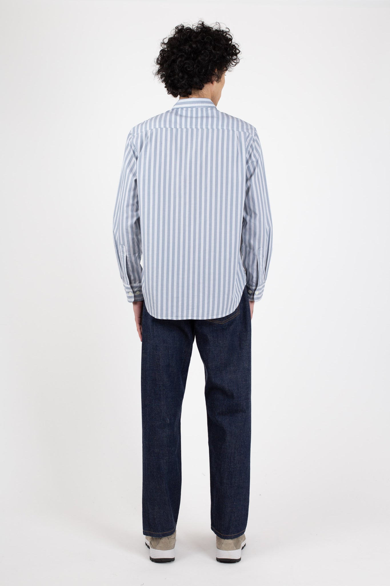 Men's Super Shirt, Blue Stripe