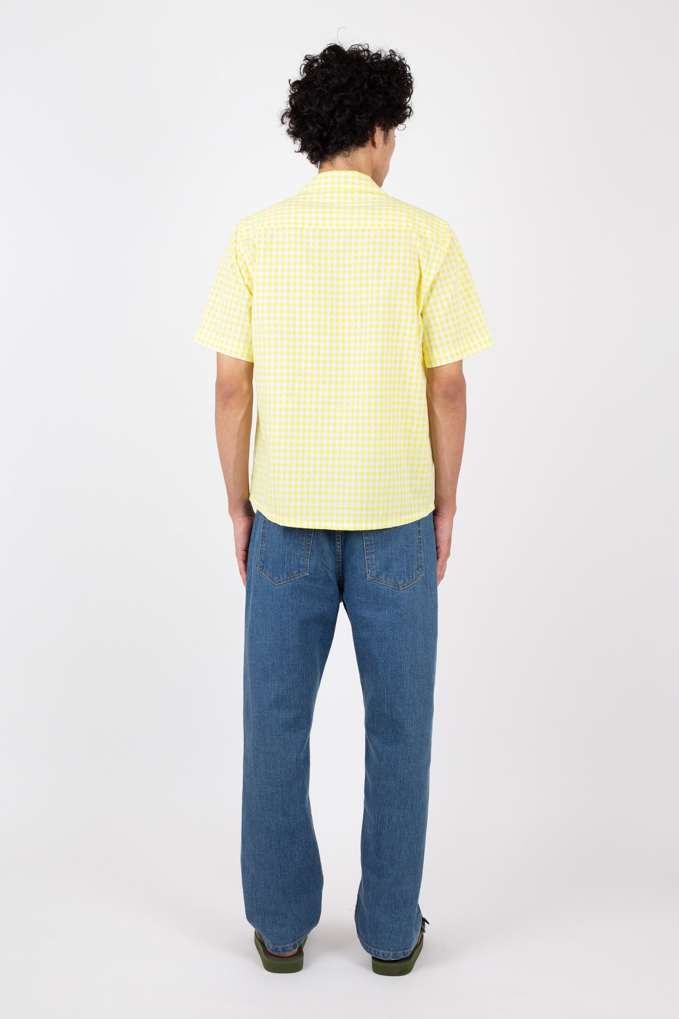 Mid West Shirt, Lemon Check