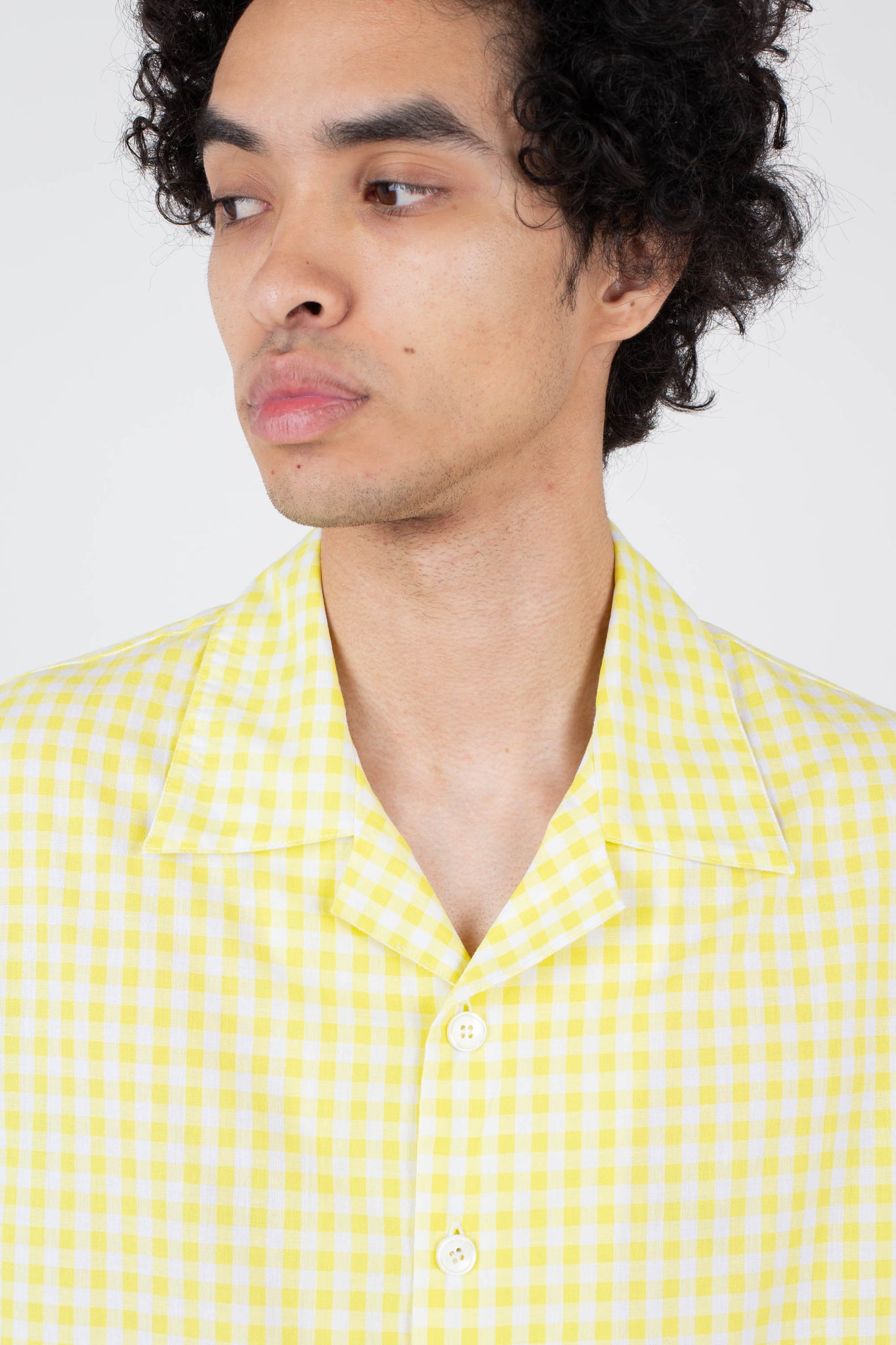 Mid West Shirt, Lemon Check