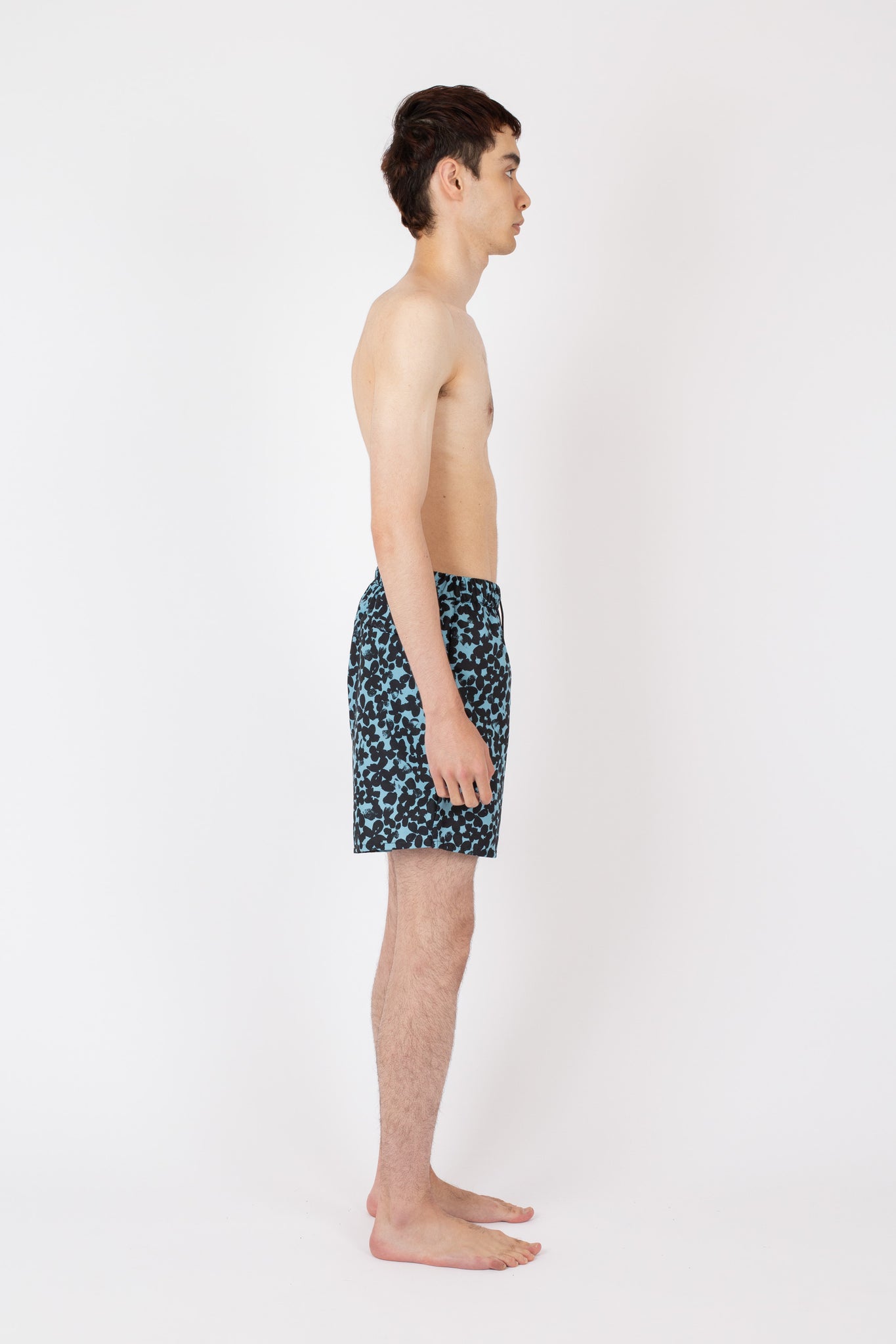 Swim Shorts, Flower Print