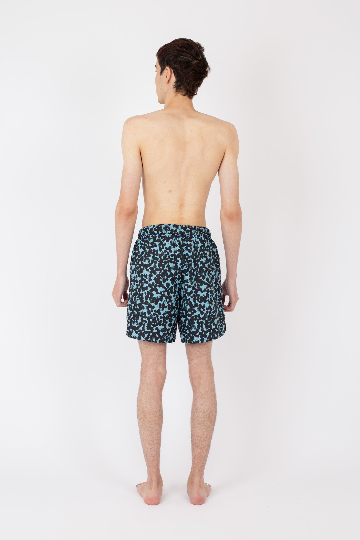Swim Shorts, Flower Print