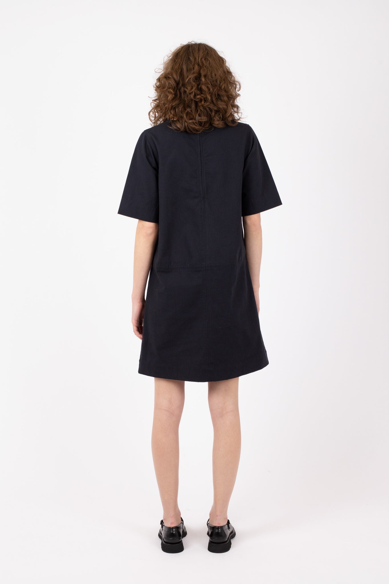 Utility Dress, Ink Canvas