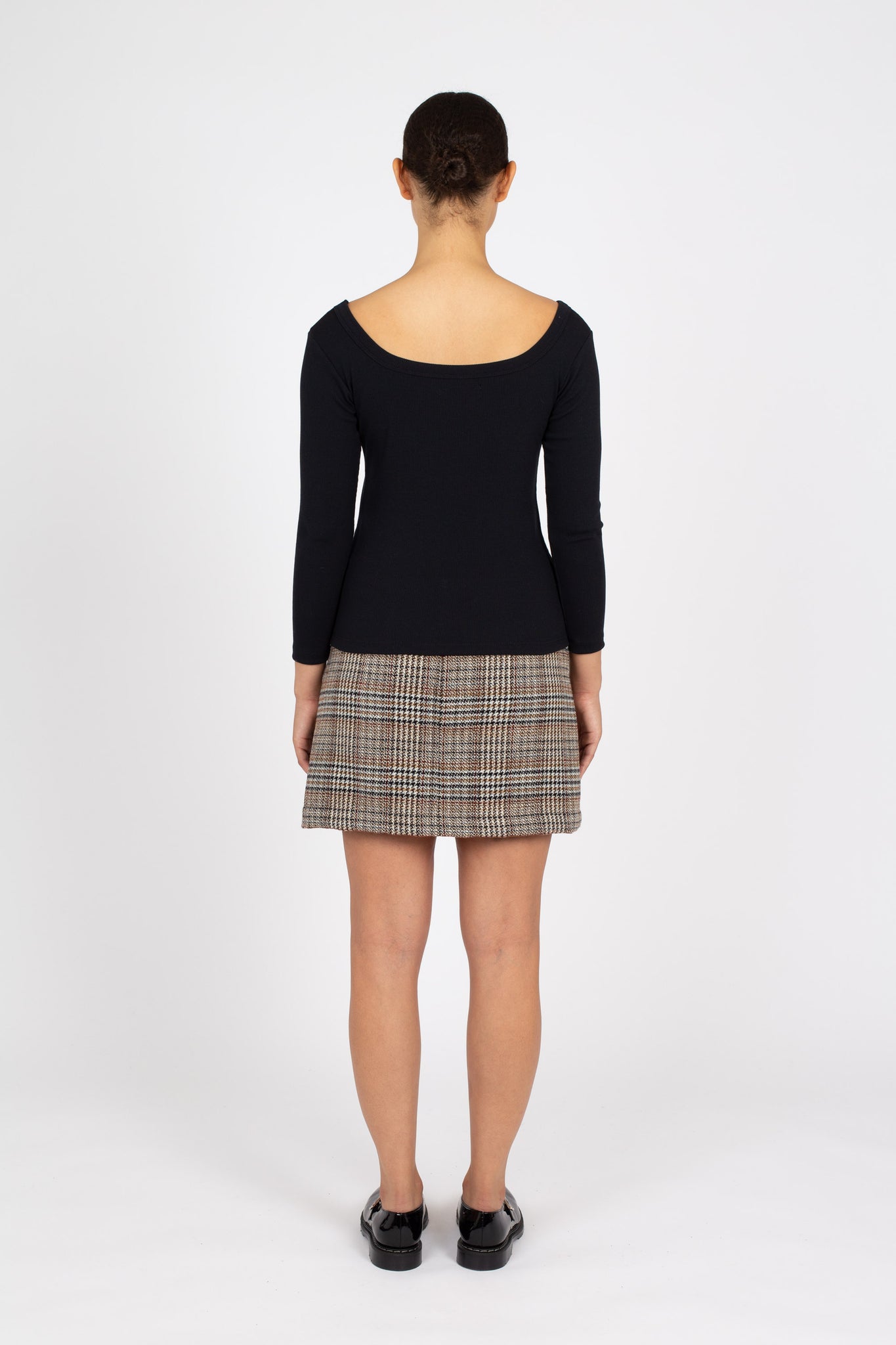Scoop Long Sleeve, Black