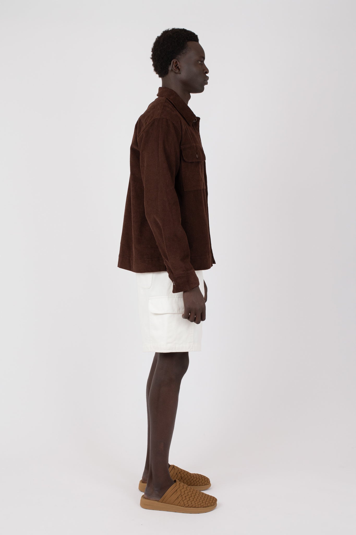 Corduroy Blouson, Cocoa