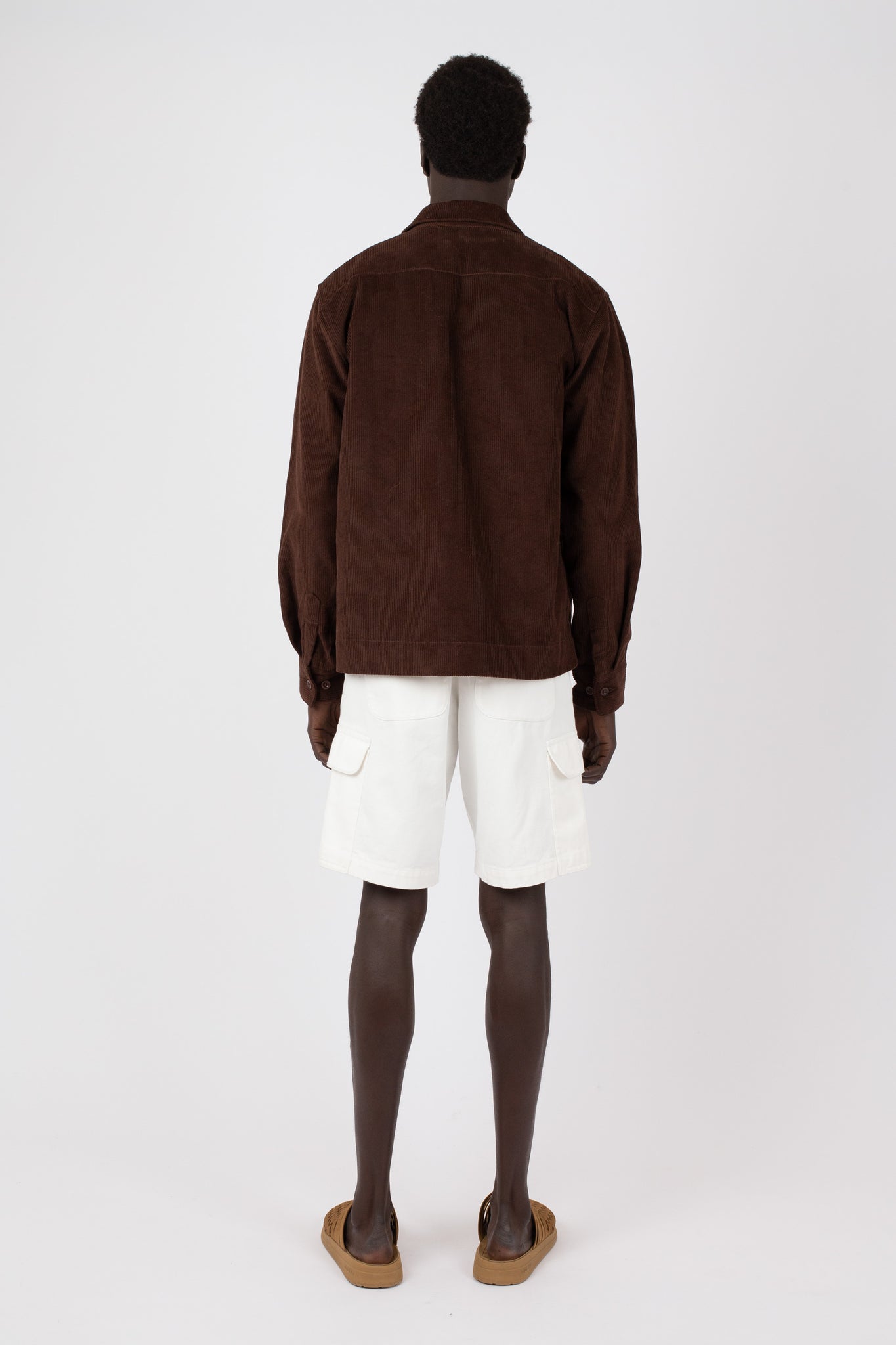 Corduroy Blouson, Cocoa